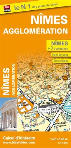 Product Image: Plan de Nîmes et de son agglomération (échelle : 1/12 000)