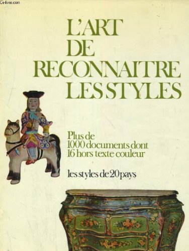 L'art de reconnaitre les styles book