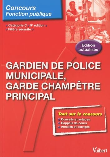 Gardien de police municipale, Garde champêtre principal book