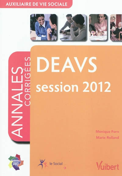 Product Image: DEAVS : annales corrigées session 2012