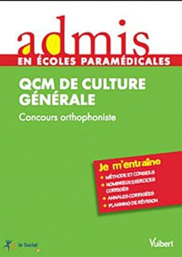 Concours orthophoniste: 1500 QCM de culture générale book