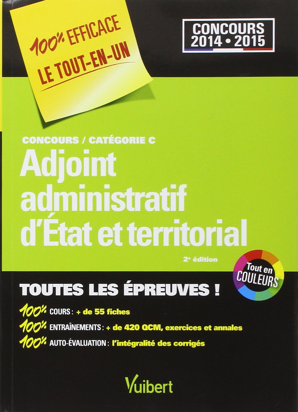 Adjoint administratif d'Etat et territorial: Concours catégorie C Books