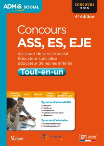 Concours Assistant de service social, éducateur spécialisé et jeunes enfants tout-en-un Books