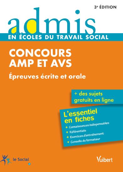 Concours AMP et AVS : épreuves écrite et orale Books