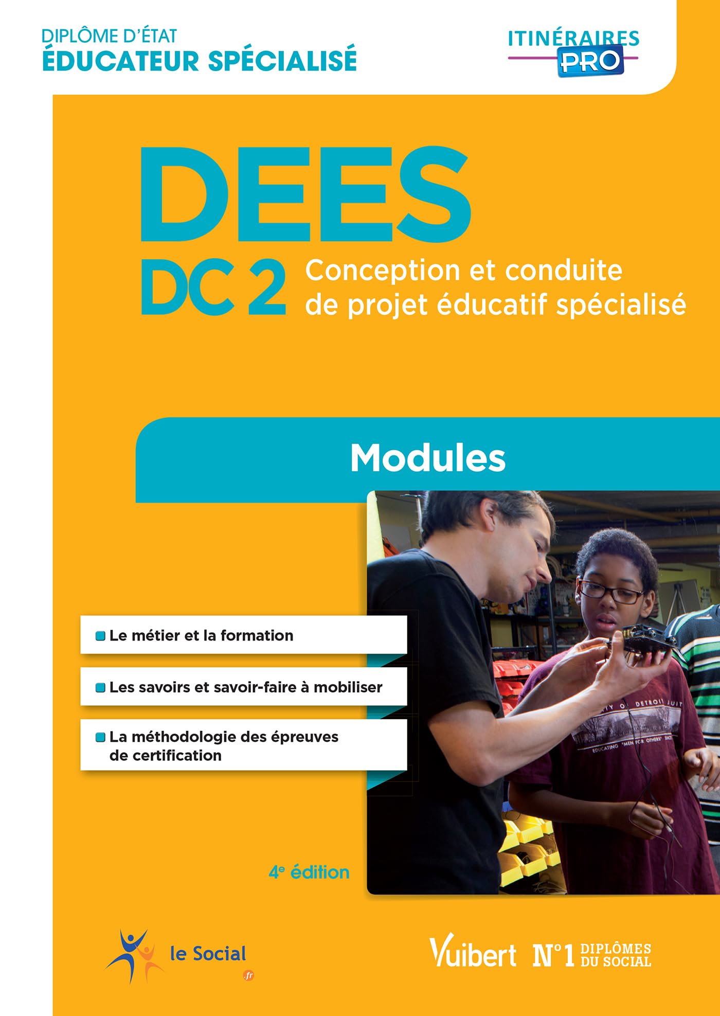 DEES - DC2 Conception et conduite de projet éducatif spécialisé - Modules: Diplôme d'Etat d'éducateur spécialisé book