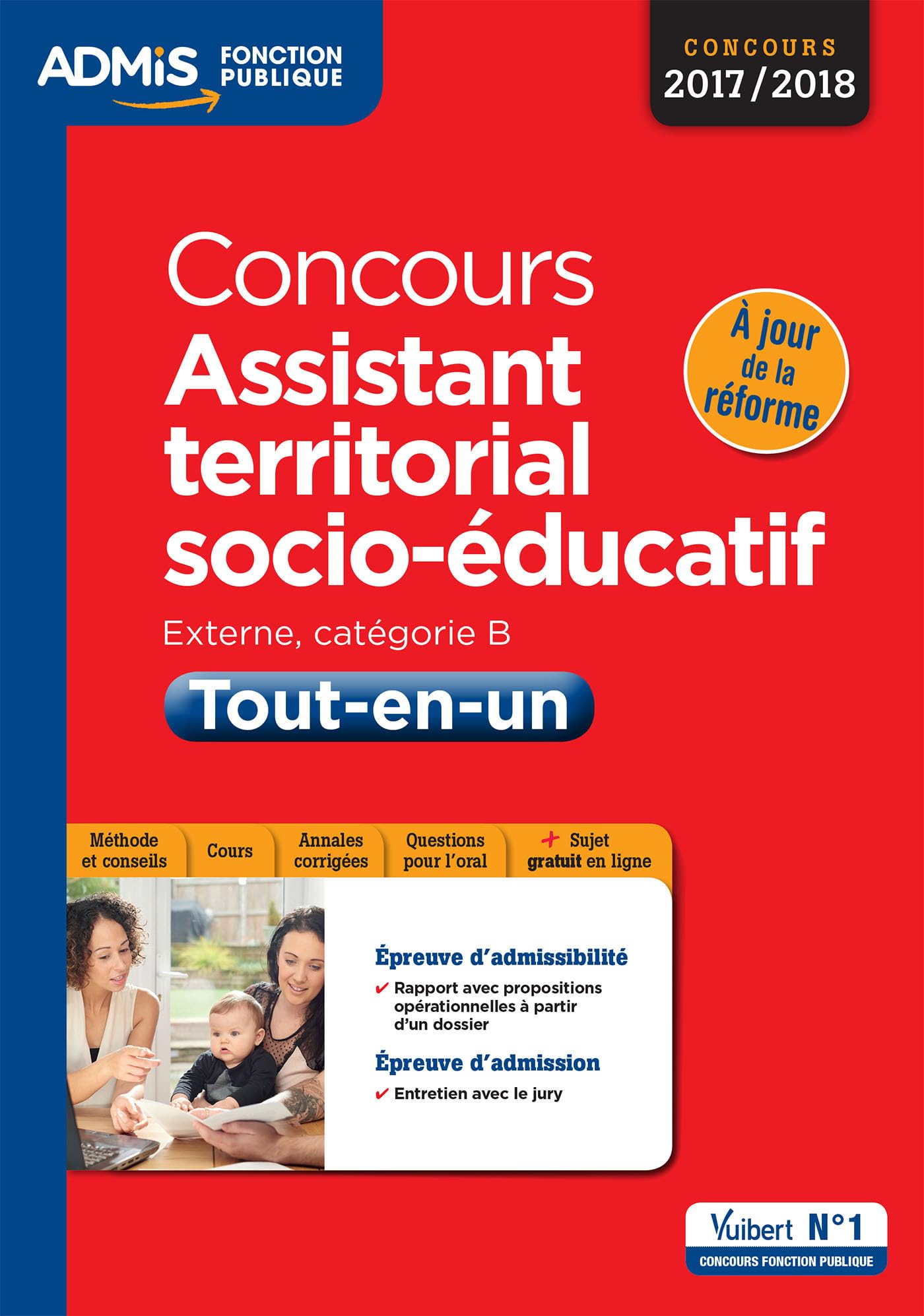 Concours Assistant territorial socio-éducatif - Catégorie B - Tout-en-un: Concours 2017-2018 Business, Finance & Career