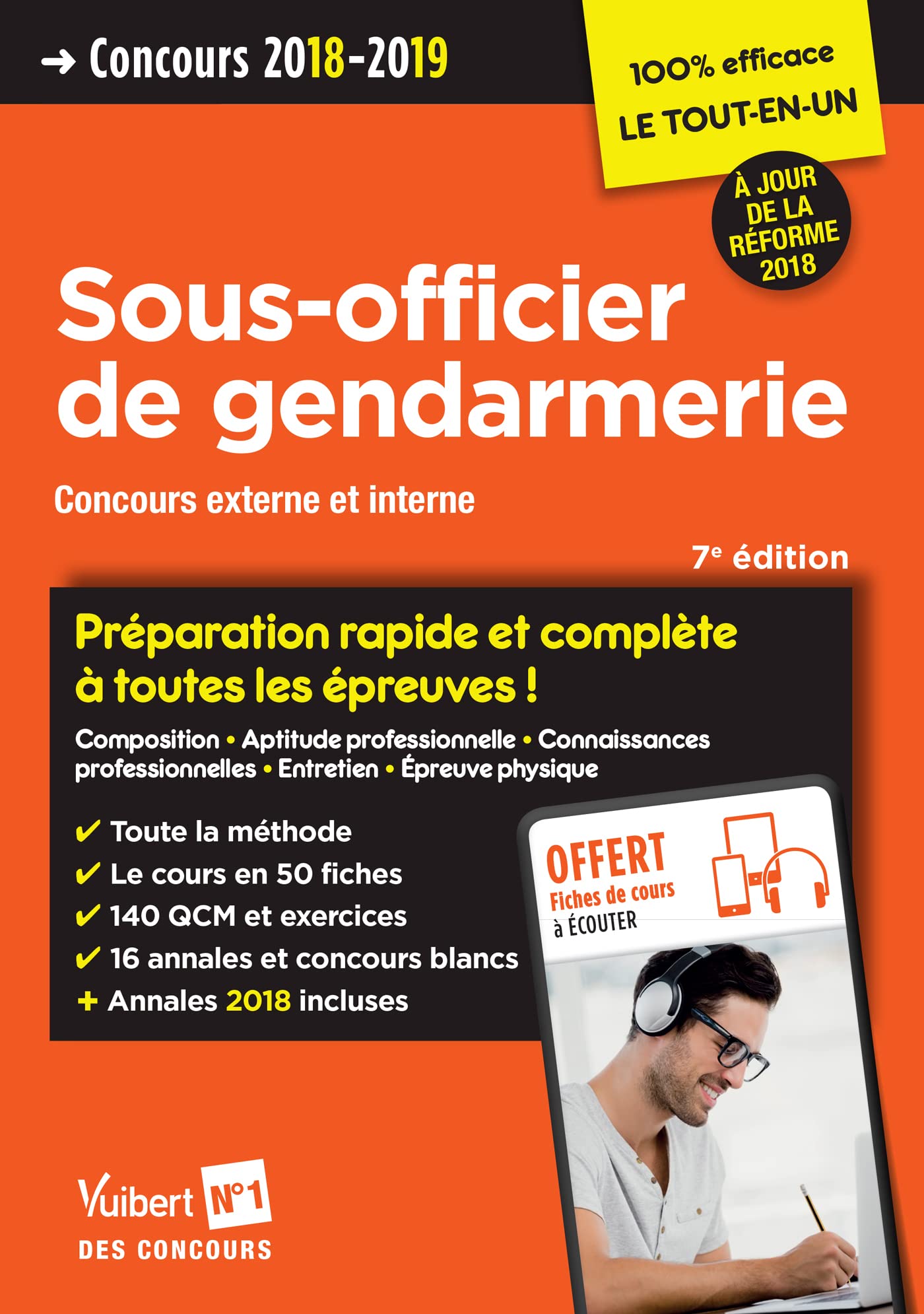 Concours Sous-officier de gendarmerie - Catégorie B - Préparation rapide et complète à toutes les épreuves: Concours externe et interne 2018-2019 Business, Finance & Career