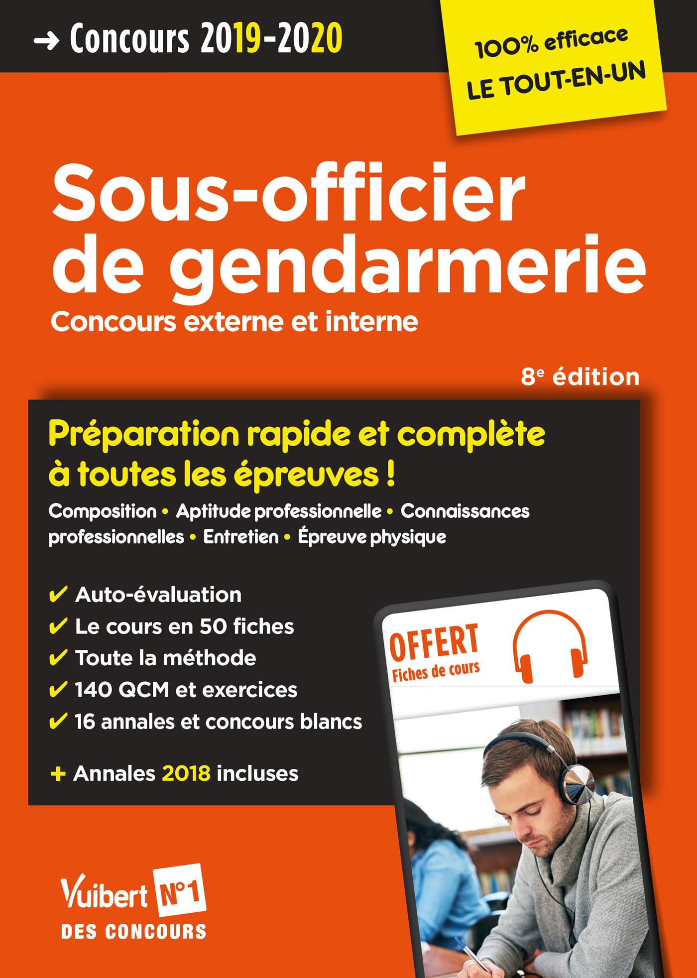 Concours Sous-officier de gendarmerie - Catégorie B - Préparation rapide et complète à toutes les épreuves: Premier et second concours - Concours 2019-2020 Business, Finance & Career