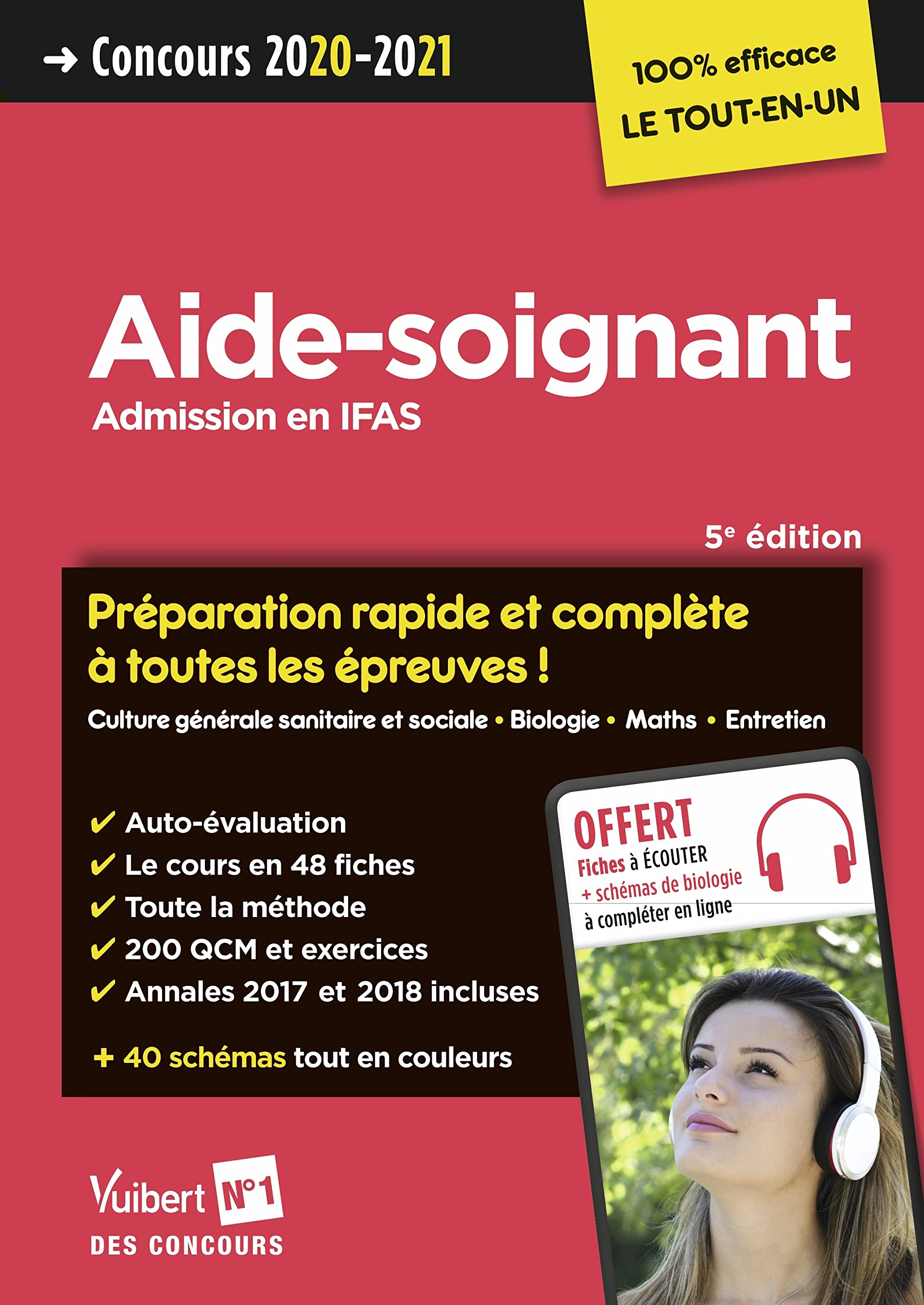 Concours Aide-soignant - Admission en IFAS: Concours 2020 - 2021 book