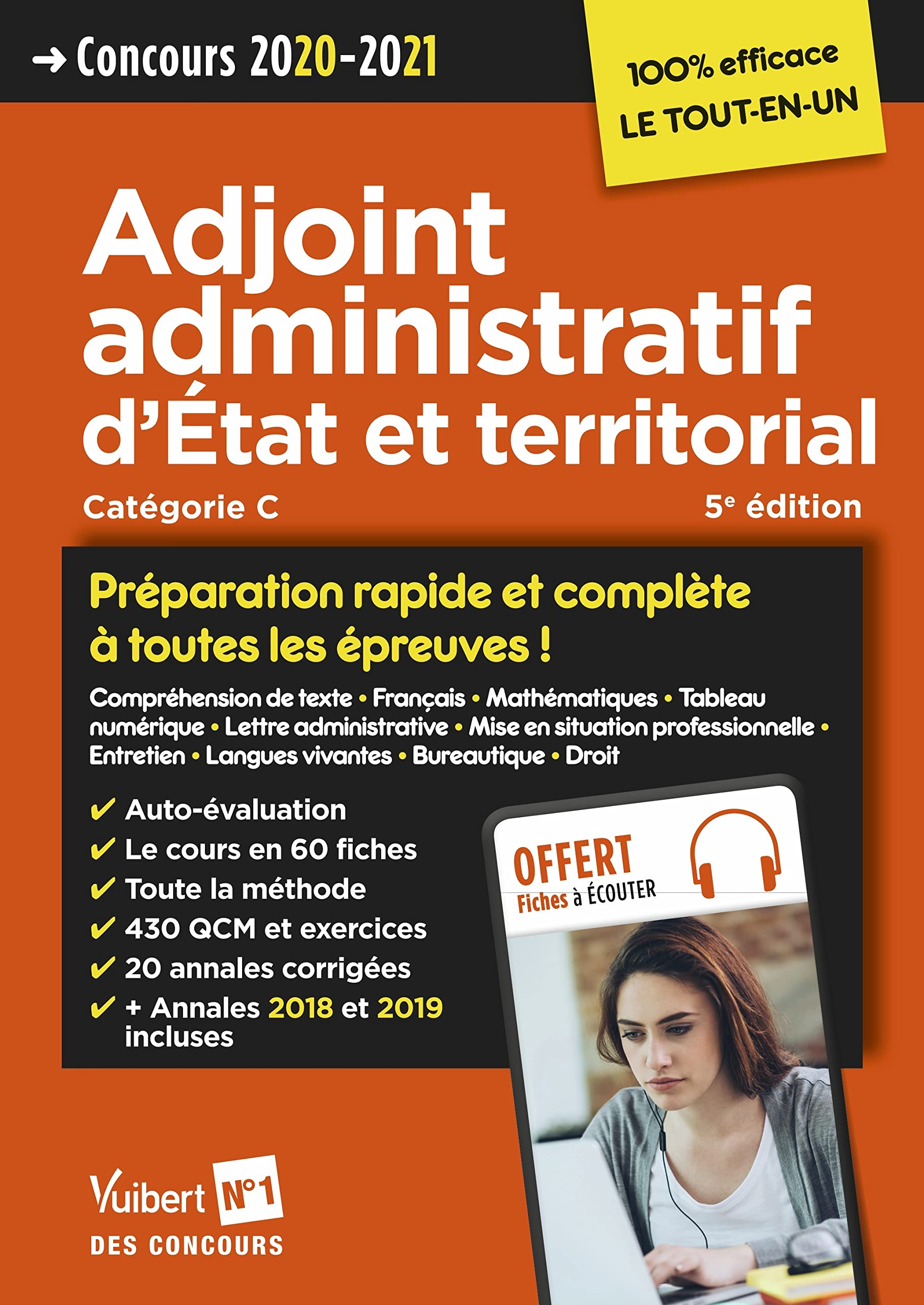 Concours Adjoint administratif d'Etat et territorial - Préparation rapide et complète à toutes les épreuves !: Concours 2020-2021 Business, Finance & Career