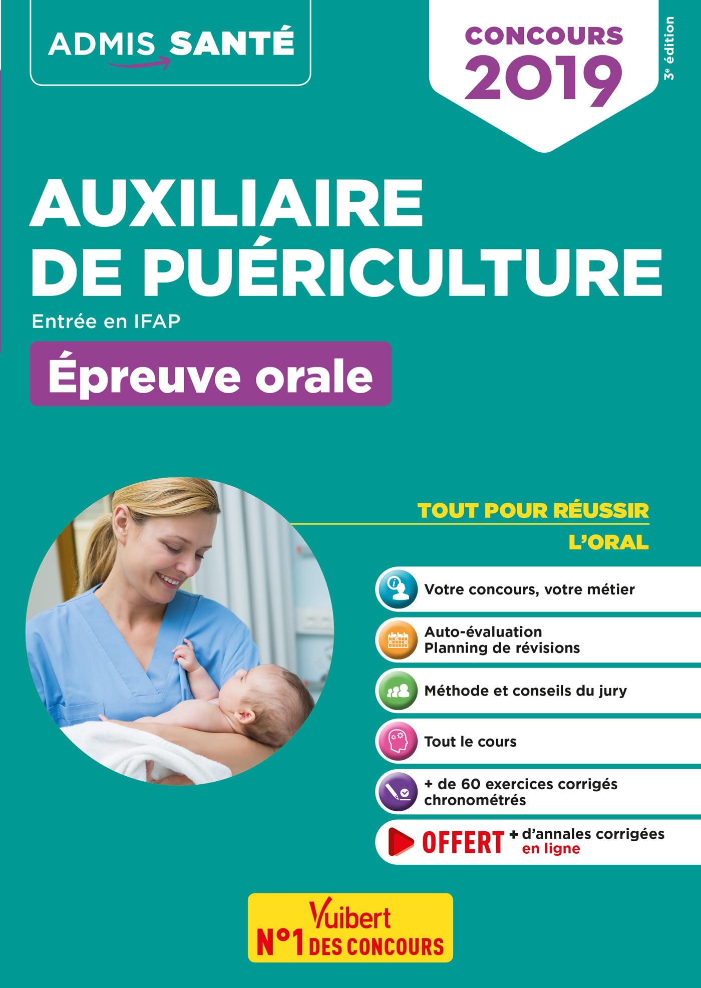 Concours Auxiliaire de puériculture - Entrée en IFAP - Épreuve orale: Concours 2019 Medicine