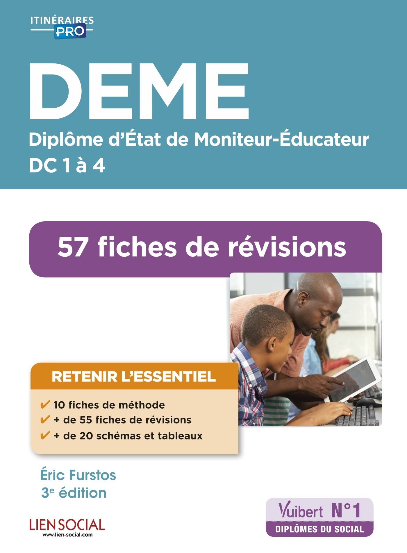DEME - Fiches de révisions: DC 1 à 4 - Diplôme d'État de Moniteur-Éducateur Business, Finance & Career