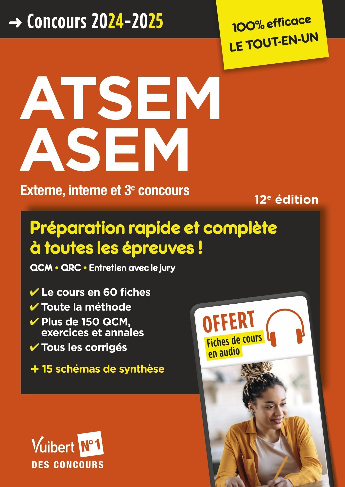 Concours ATSEM et ASEM - Catégorie C - Préparation rapide et complète à toutes les épreuves - Tout le cours en audio: Agent (territorial) spécialisé ... externe, interne et 3e concours 2024-2025 Business, Finance & Career