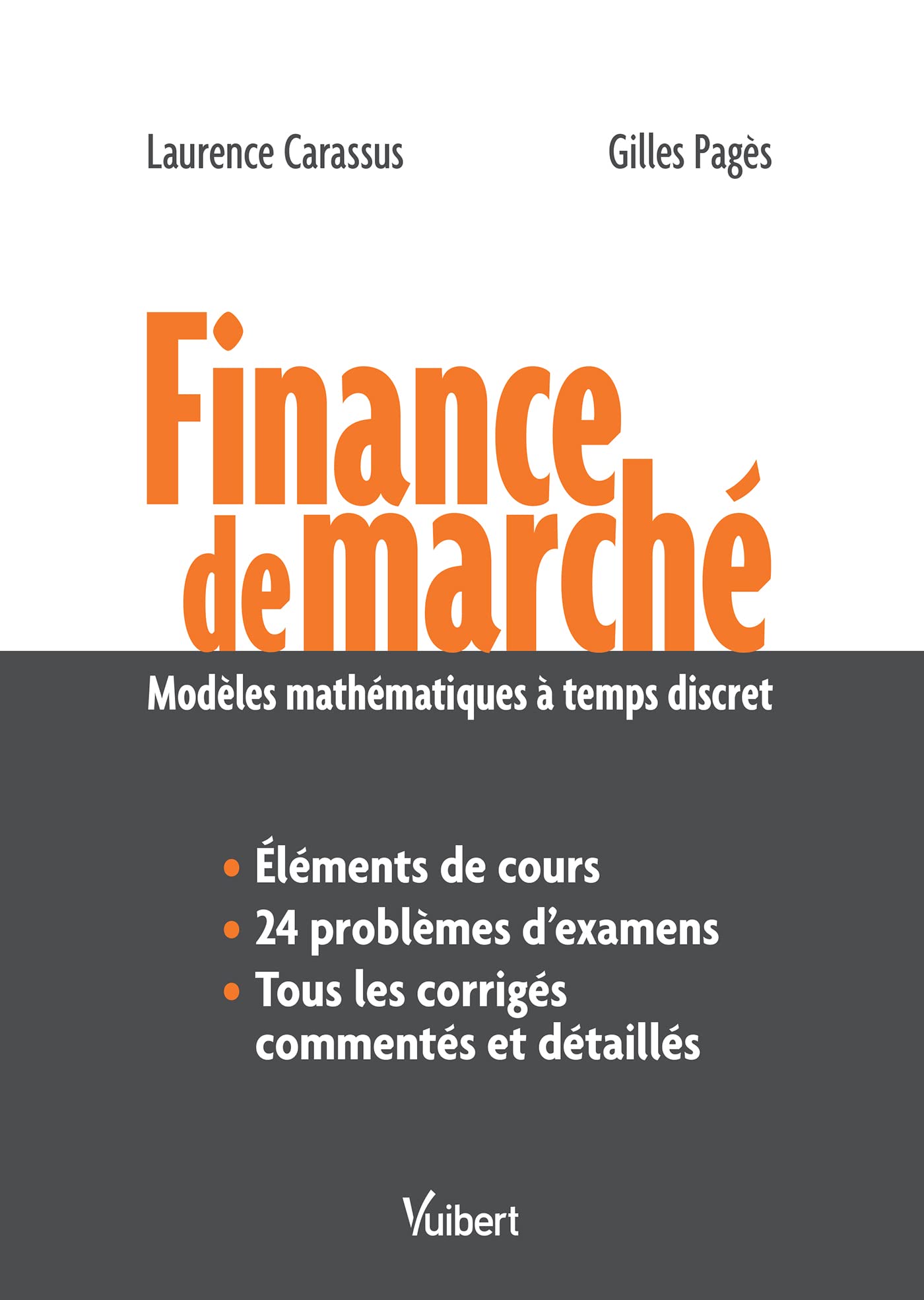 Finance de marché: Modèles mathématiques à temps discret book