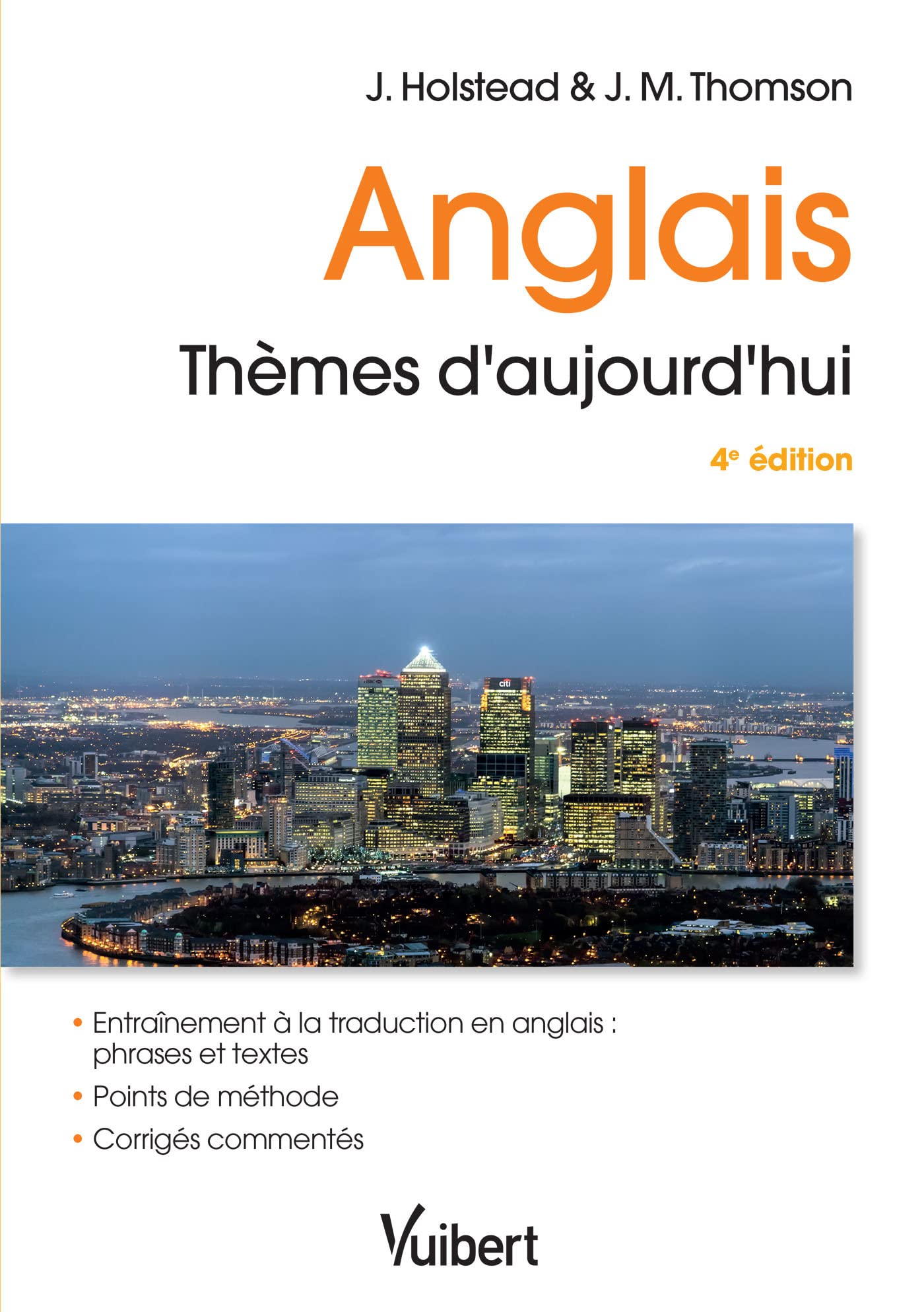 Anglais thèmes d'aujourd'hui book
