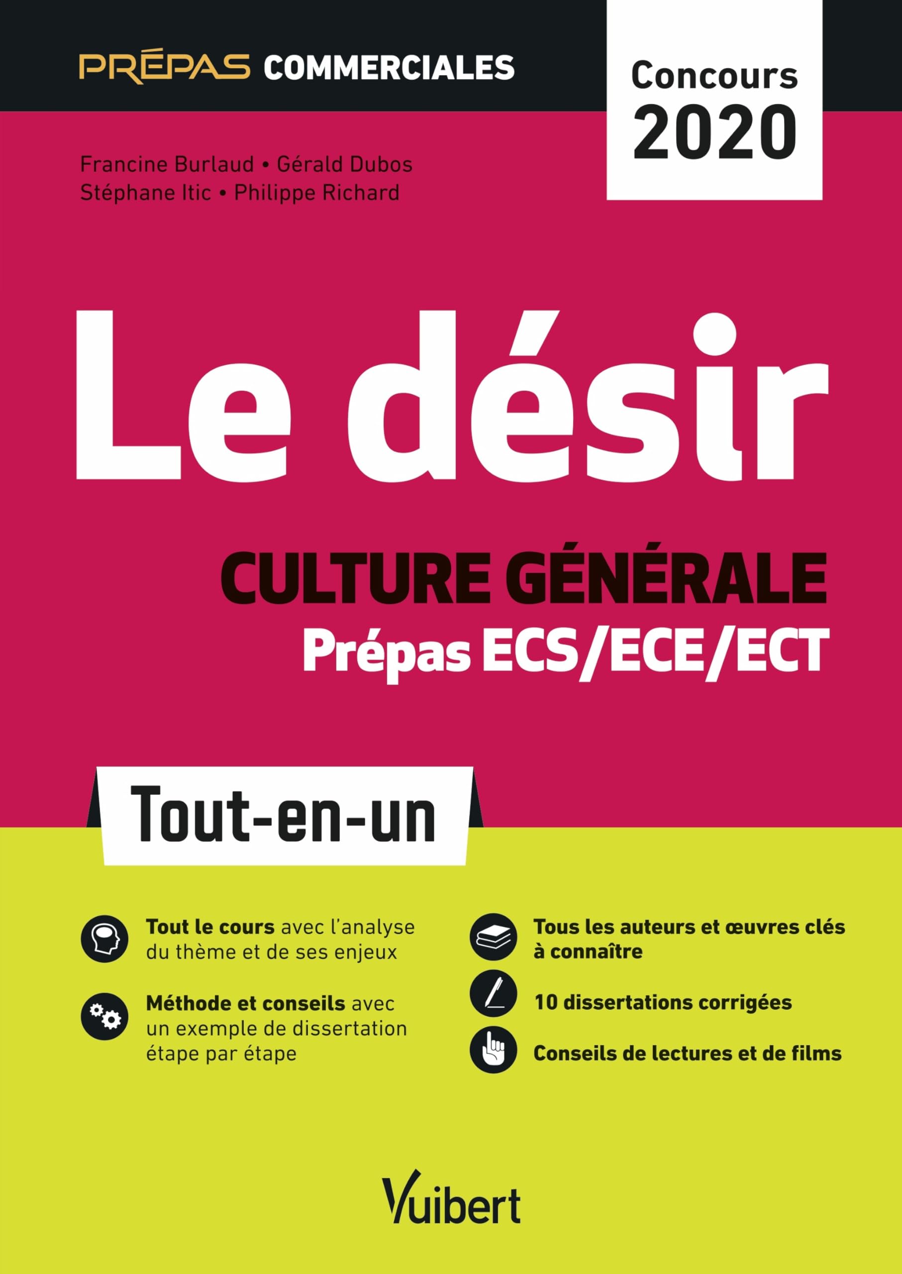 Le désir - Culture générale - Prépas commerciales ECS/ECE/ECT - Concours 2020: Tout-en-un Business, Finance & Career