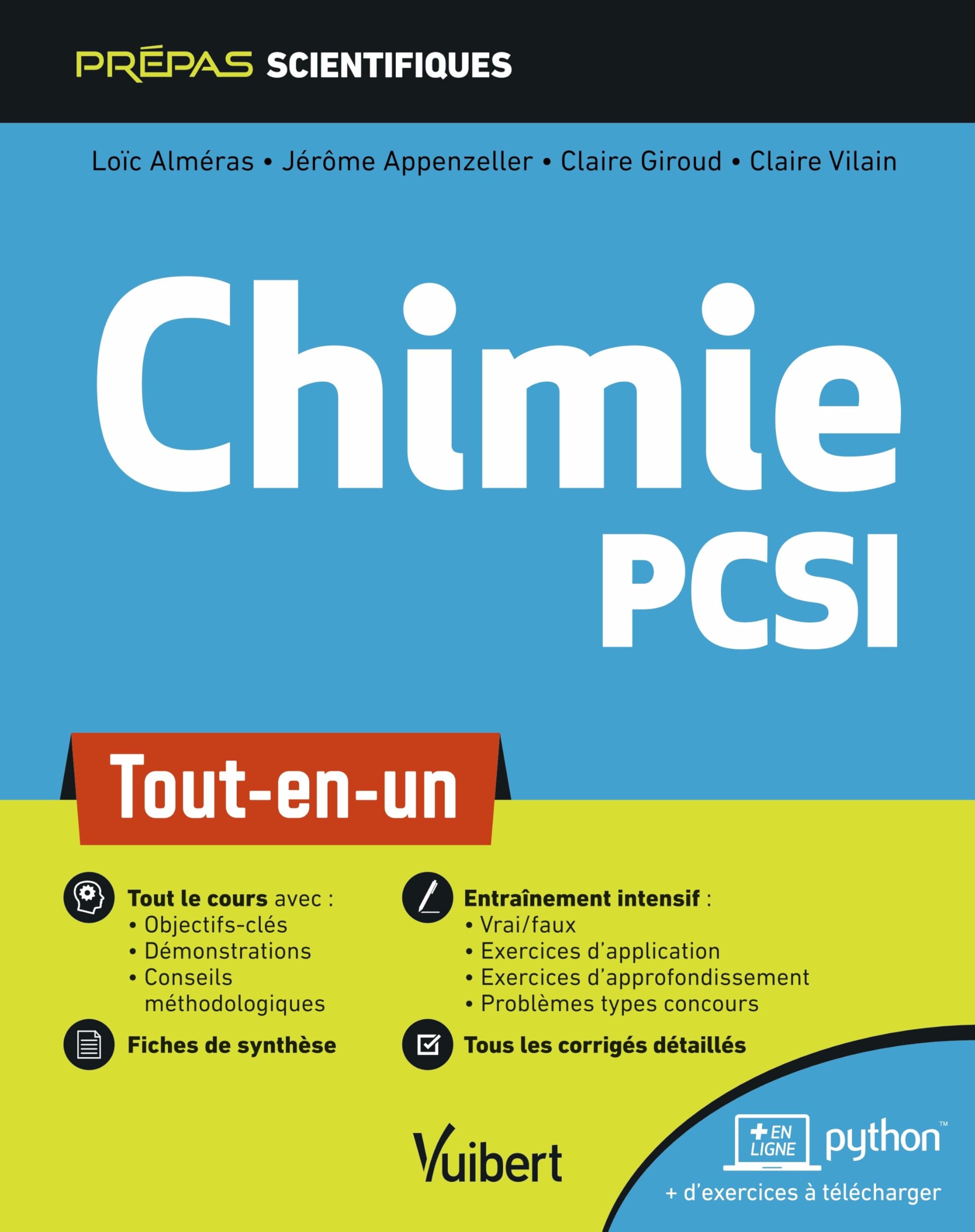 Chimie PCSI: Tout-en-un Natural Sciences
