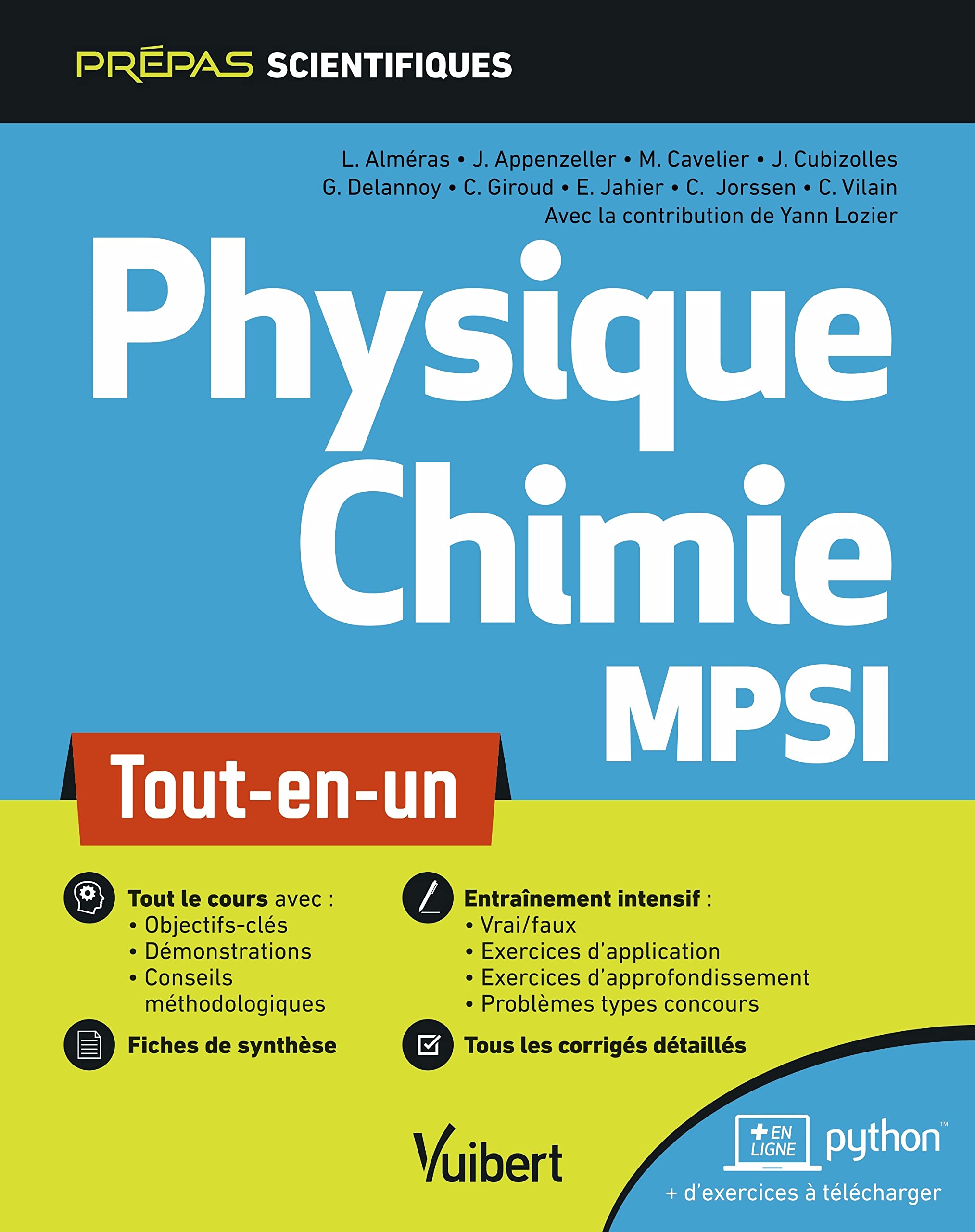 Physique-Chimie MPSI: Tout-en-un Natural Sciences