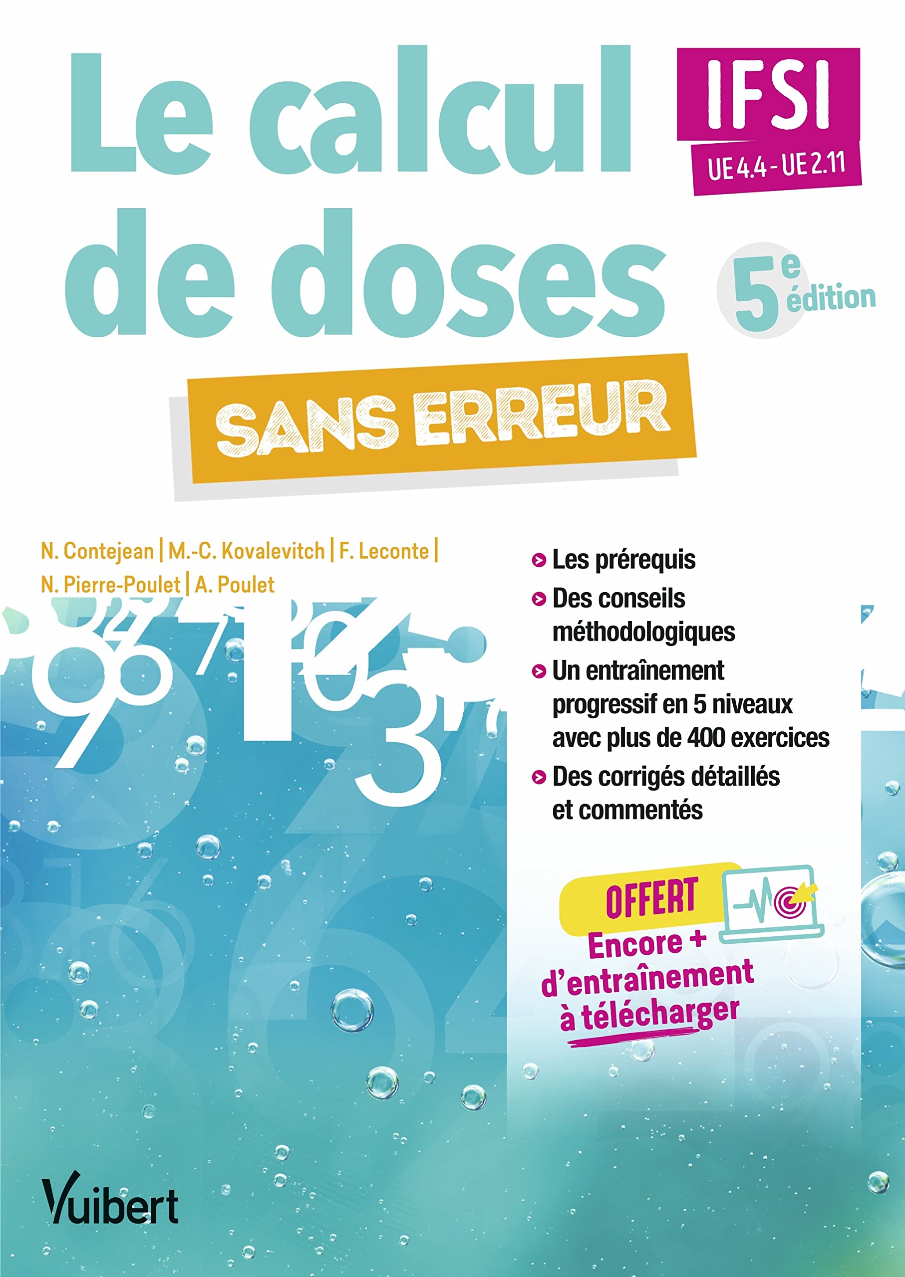 Le calcul de doses sans erreur: IFSI - UE 4.4 et 2.11 book
