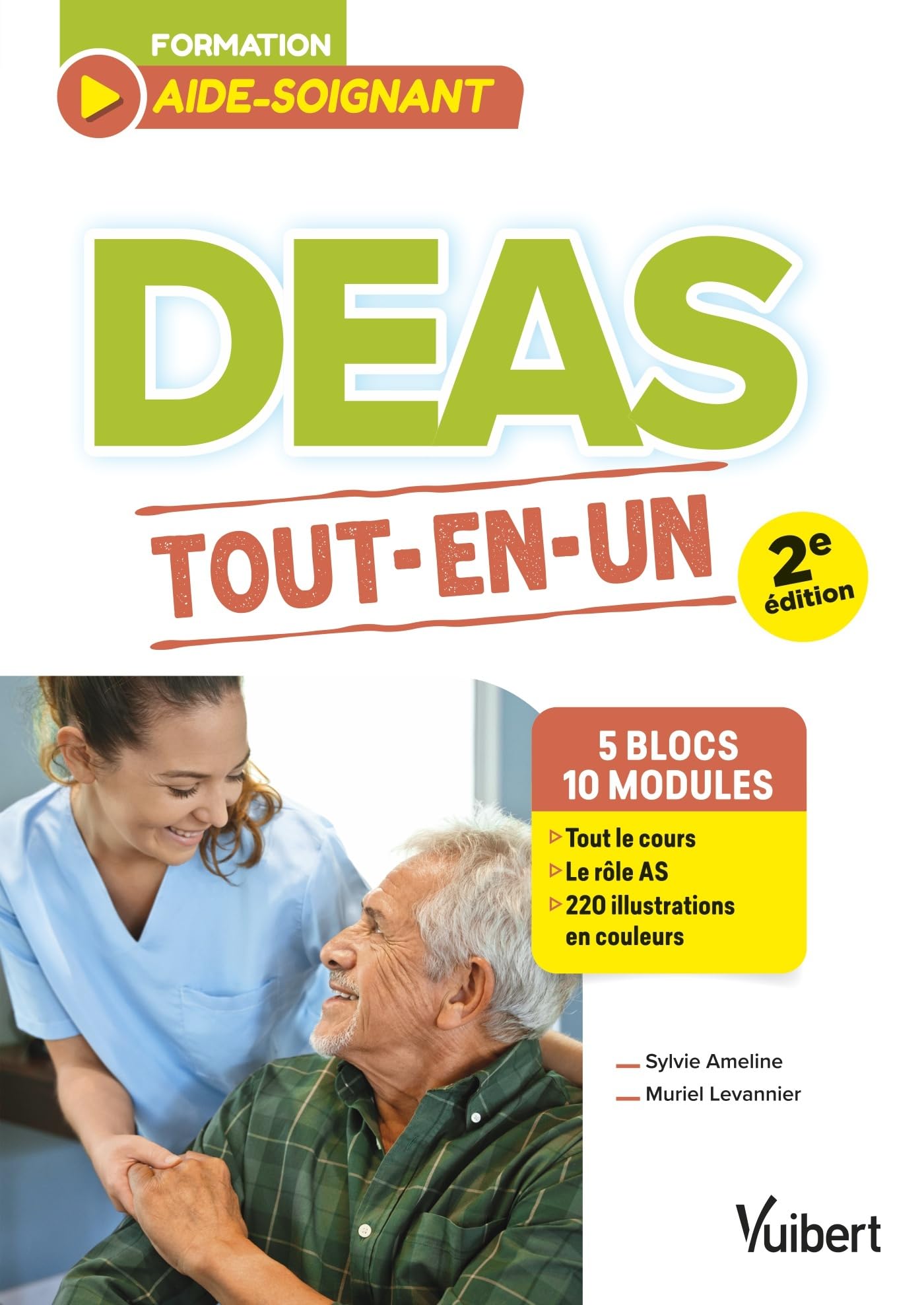 DEAS tout en un - 5 blocs de compétences, 10 modules: À jour du référentiel des études aide-soignant de 2021 book