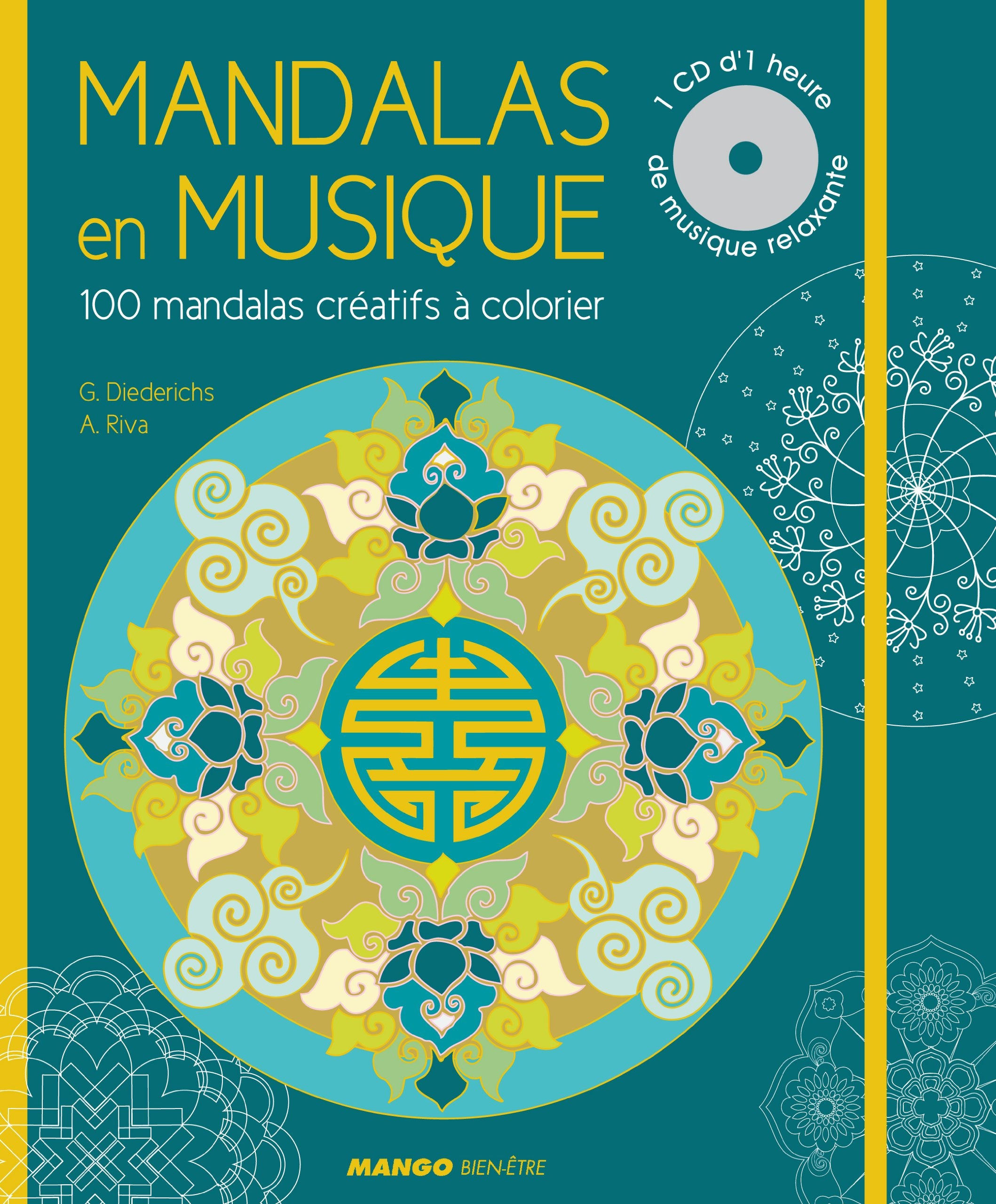 Mandalas en musique: 100 mandalas créatifs à colorier Hobbies & Crafts