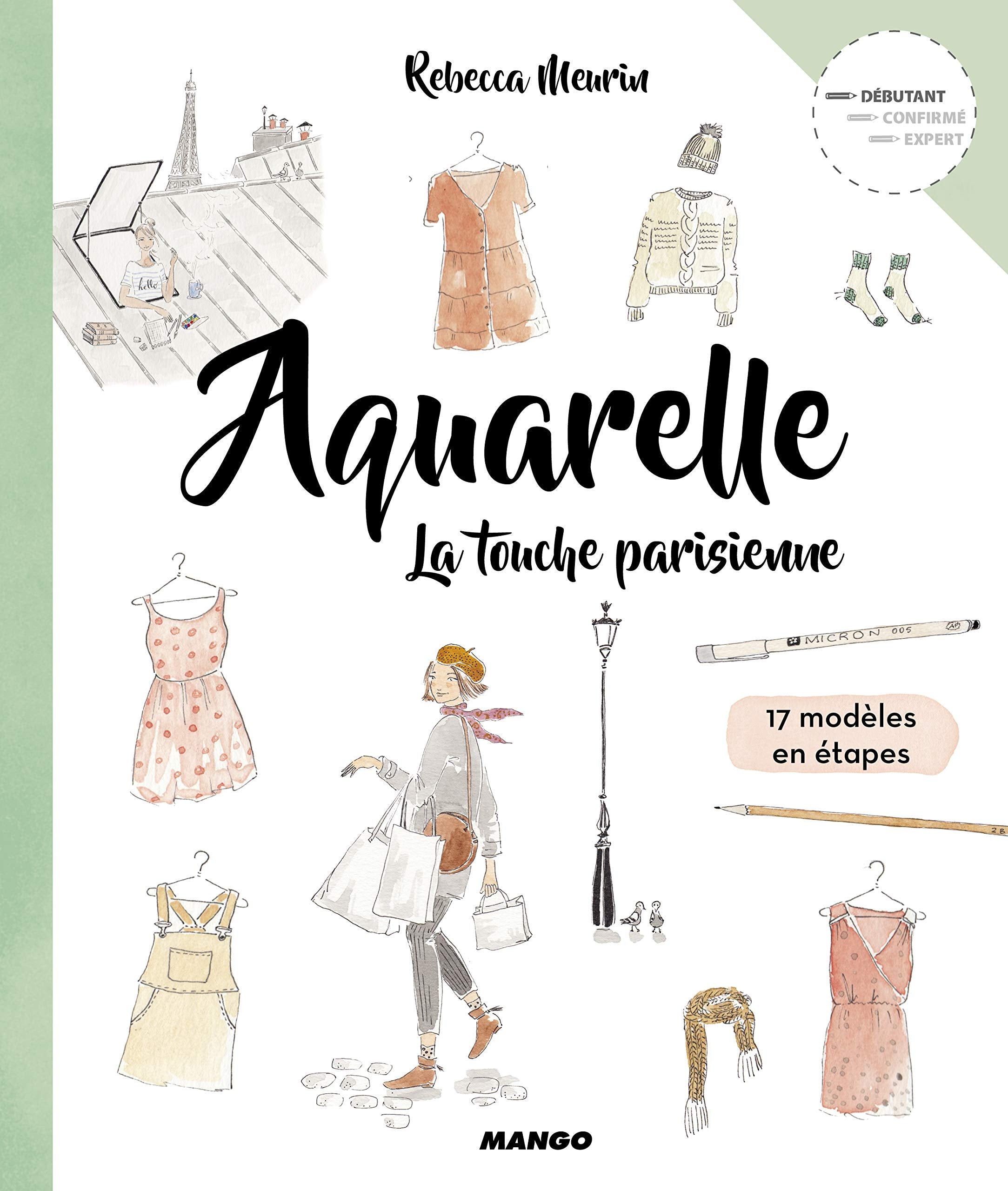Aquarelle La touche parisienne book