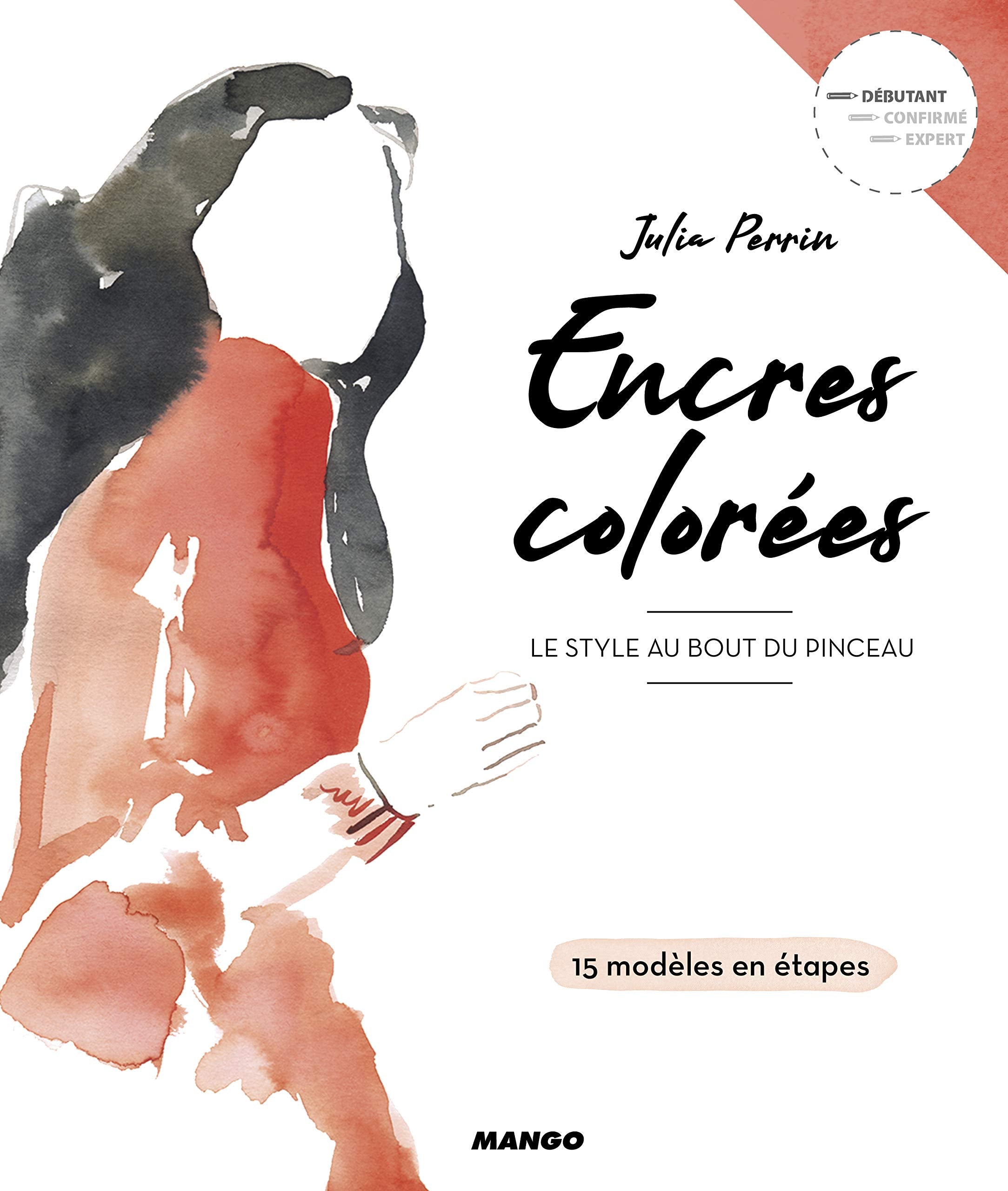Encres colorées, le style au bout du pinceau: 17 modèles en étapes Hobbies & Crafts