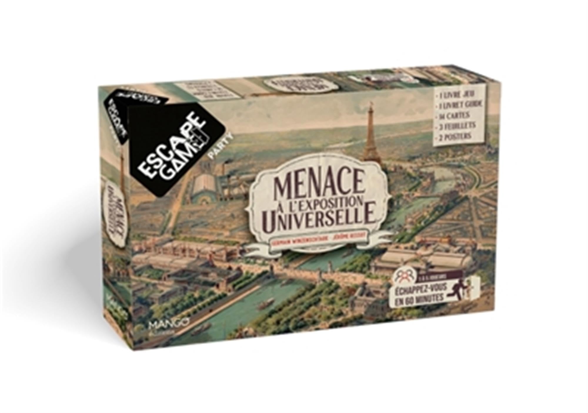 Escape game party - Menace à l'exposition universelle: Saurez-vous vous évader de cette aventure ? book