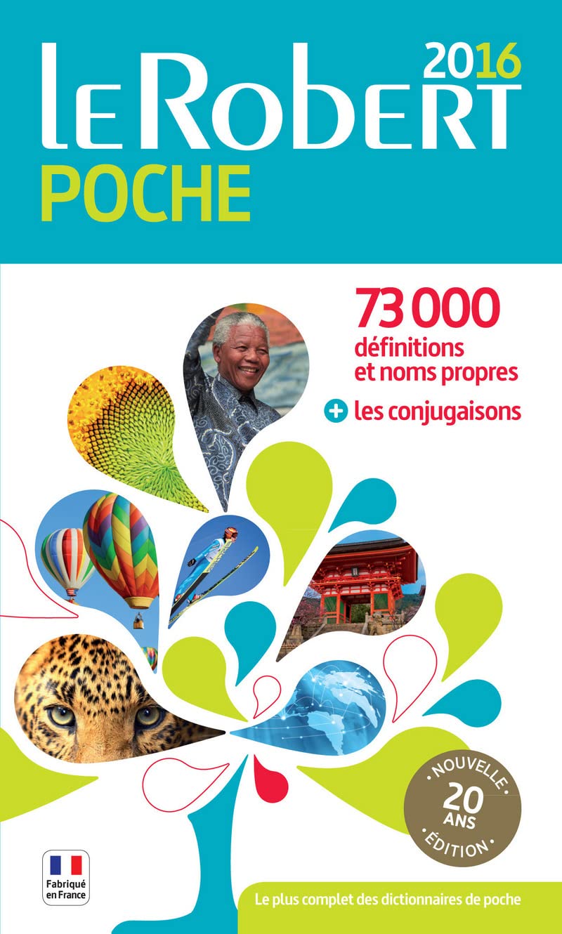 Le Robert de poche 2016: 73000 définitions et noms propres General education