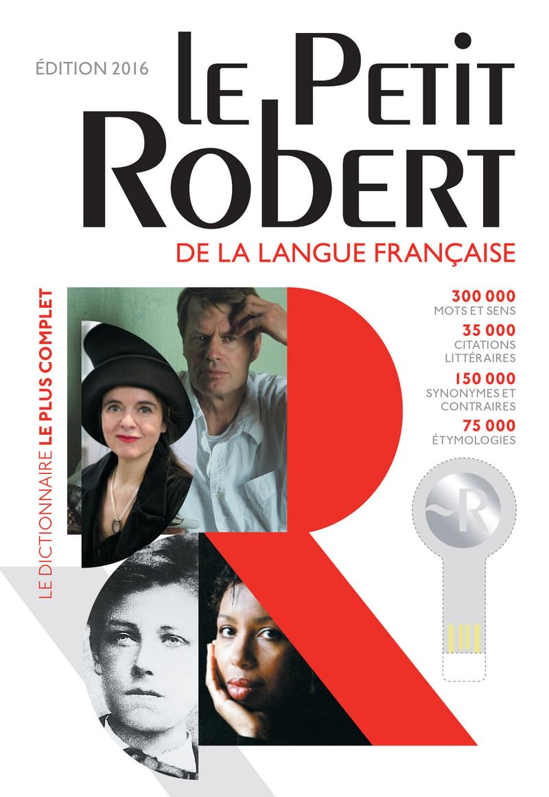 Petit robert langue française 2016 + cle: Dictionnaire Alphabetique et Analogique de la langue Francaise: Includes Flashdrive (Les Dictionnaires Generalistes) Foreign Languages ​​& Dictionaries
