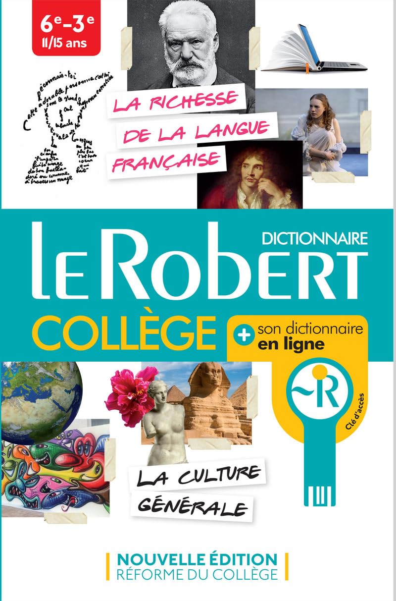 Le Robert Dictionnaires Monolingues: Le Robert College + Son Dictionnaire En L General education