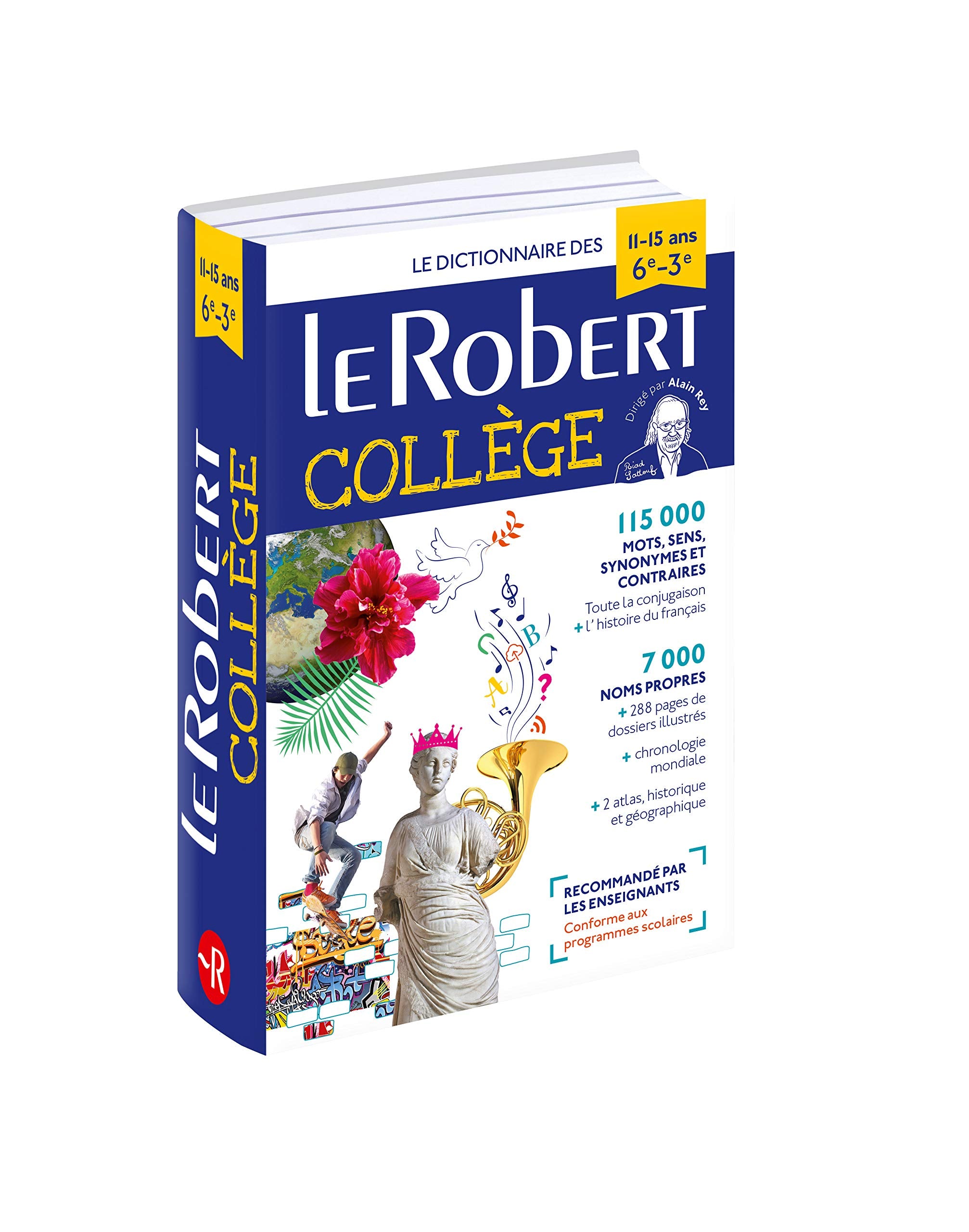 Le Robert College 2018: French Monolingual Dictionary for French Speaking college students. (Les Dictionnaires Scolaires) General education