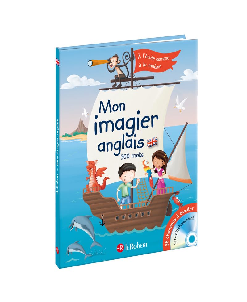 Dictionnaire Mon imagier anglais - Apprendre l'anglais par l'image et la chanson: Relié book