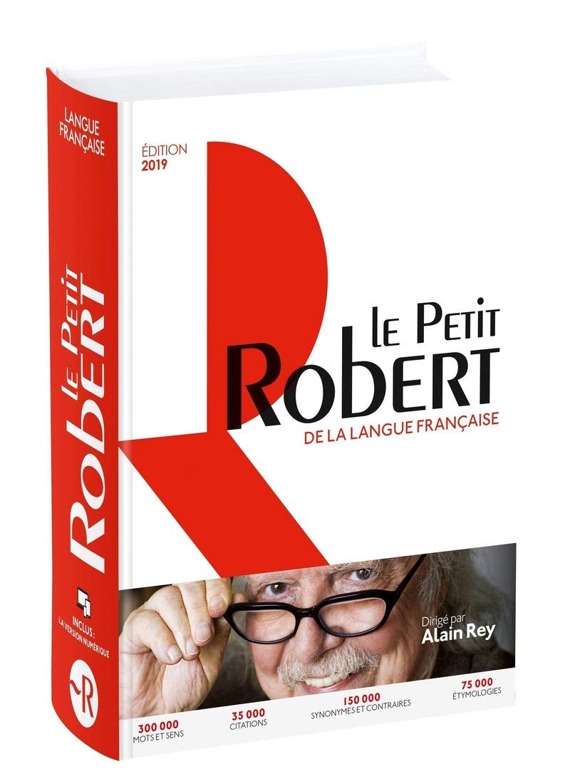 Dictionnaire Le Petit Robert de la langue française 2019 - Grand format book