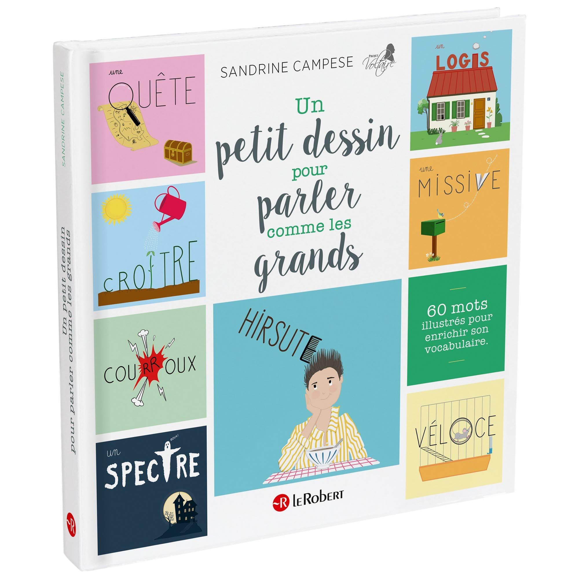 Un petit dessin pour parler comme les grands: 60 mots illustrés pour enrichir son vocabulaire Foreign Languages ​​& Dictionaries