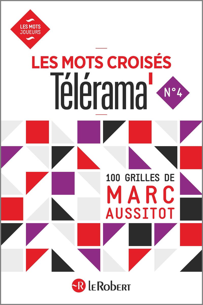 Les Mots Croisés Télérama N 4 (Jeux de Lettre) Foreign Languages ​​& Dictionaries