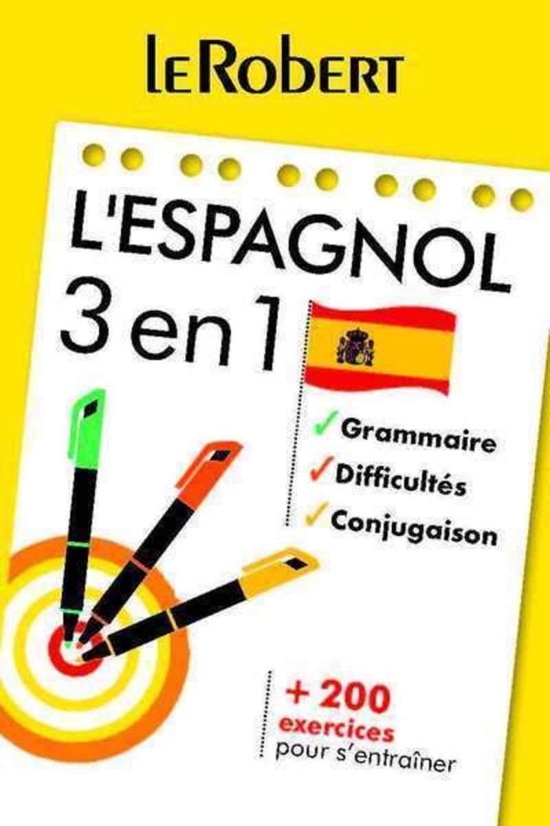 Product Image: L'espagnol 3 en 1 : grammaire, difficultés, conjugaison
