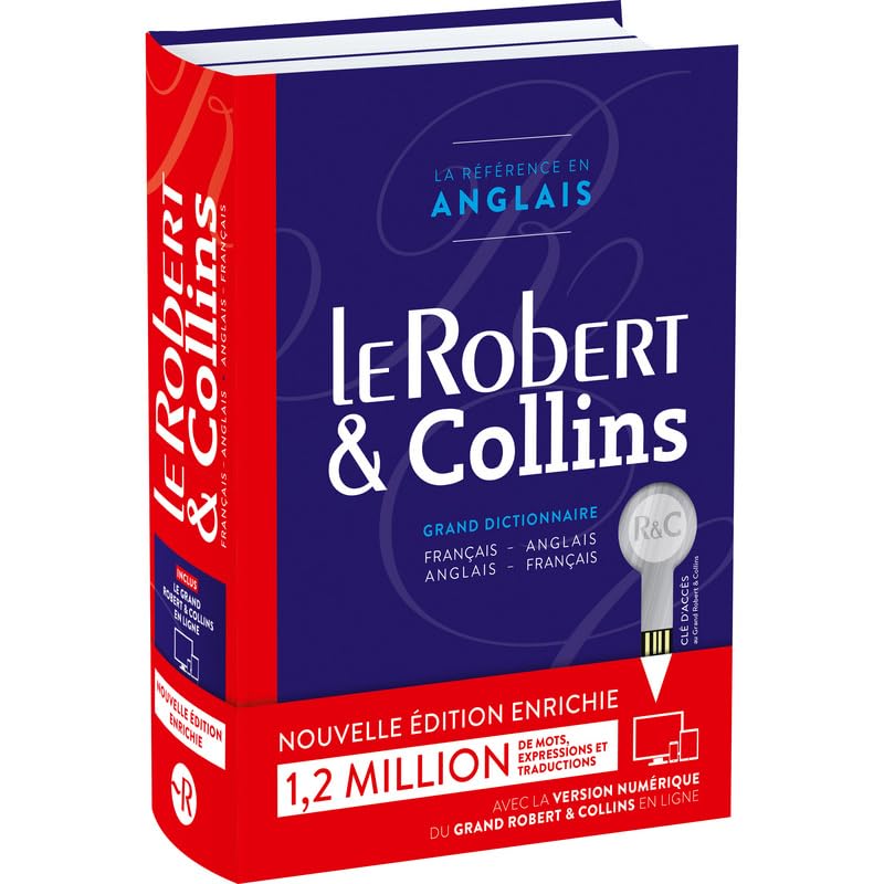 Dictionnaire Le Robert et Collins Anglais - Senior: Premium Edition with 18 month free access to the online Le Robert Collins dictionary (Les Dictionnaires Bilingues) Foreign Languages ​​& Dictionaries
