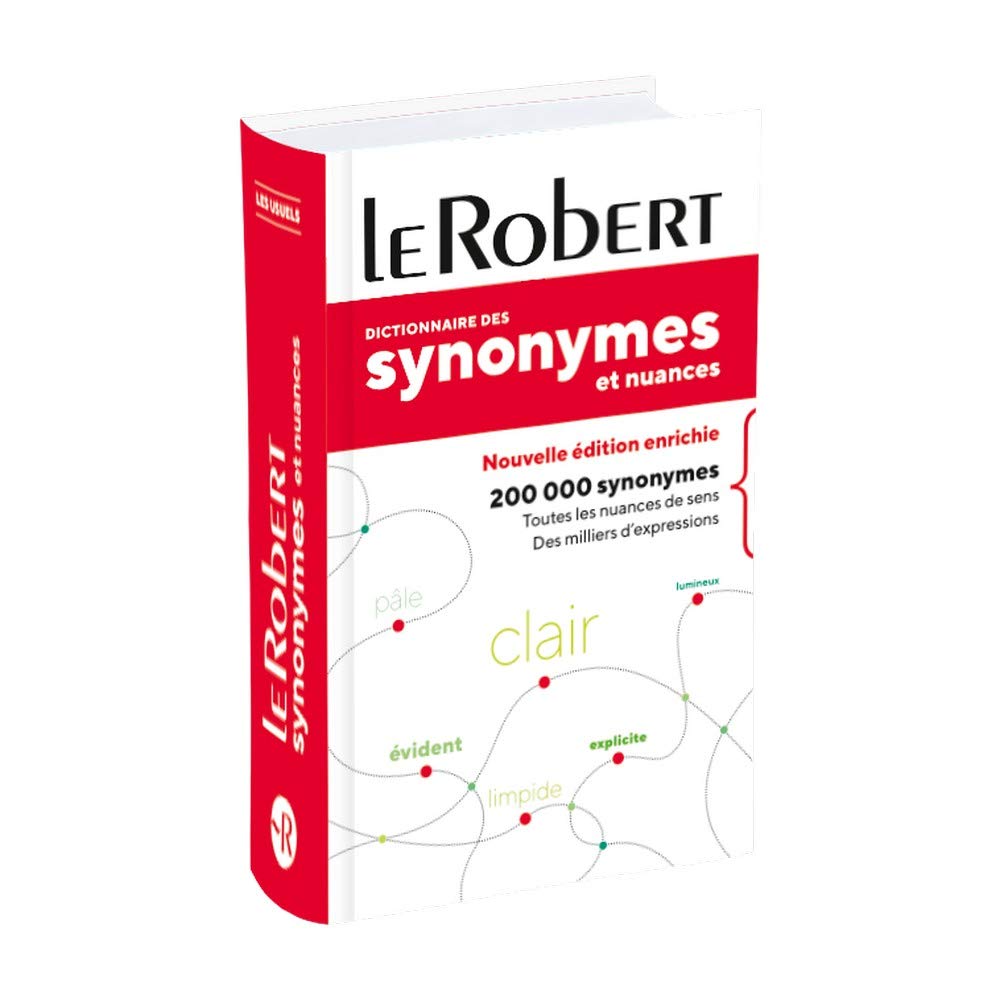 Le Robert - Dictionnaire des synonymes et nuances poche plus book