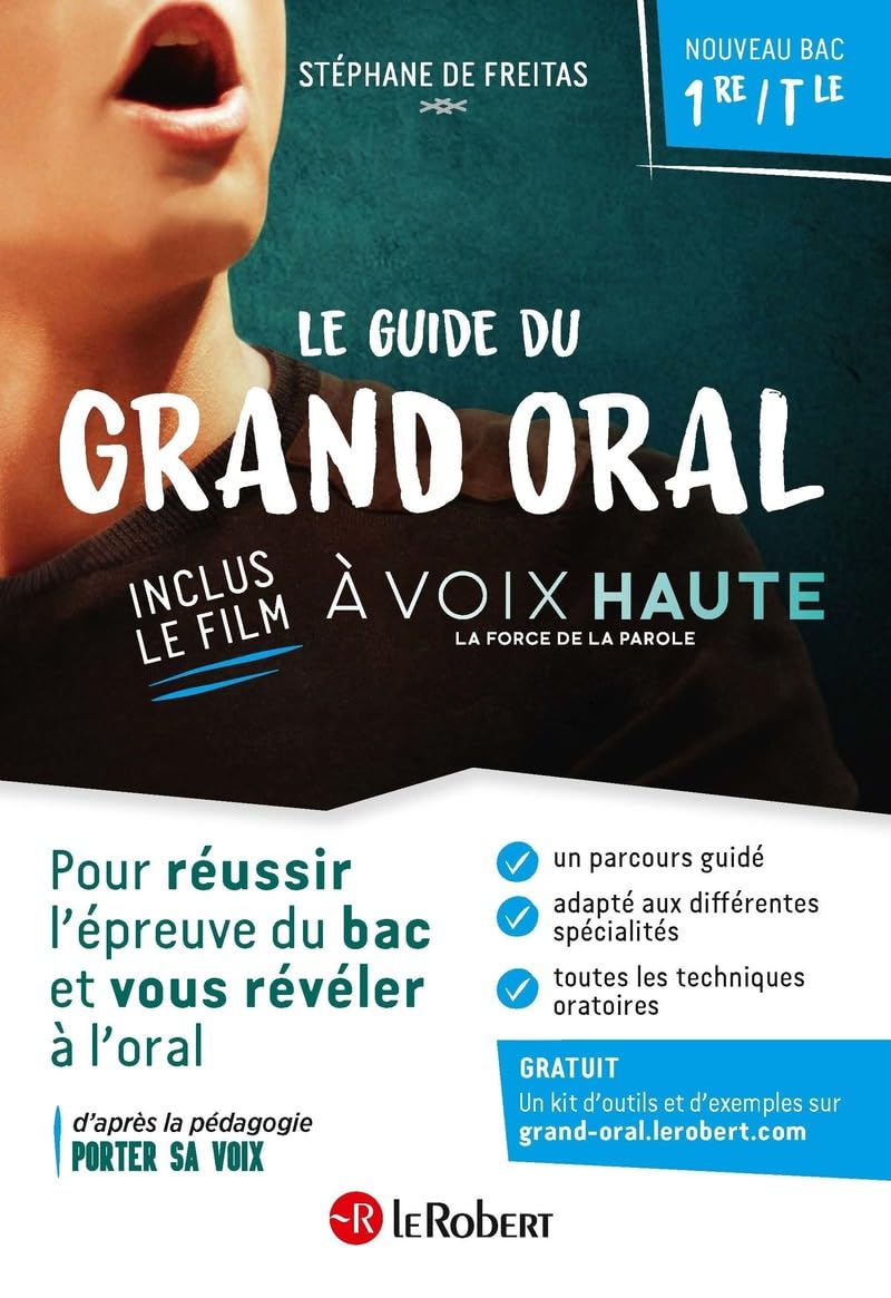 Le Guide du Grand oral du bac avec le film "À voix haute" book