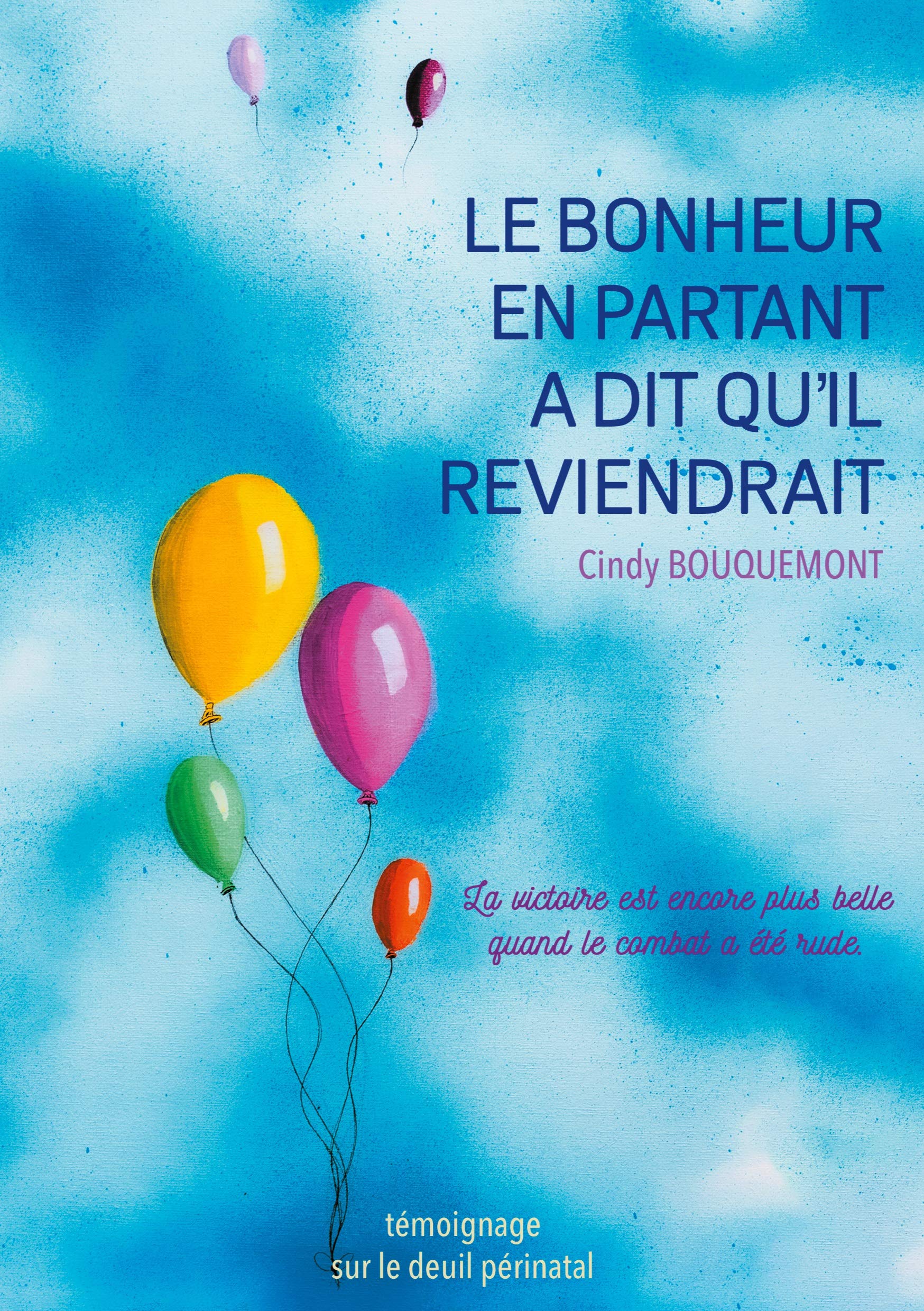 Le bonheur en partant a dit qu'il reviendrait book