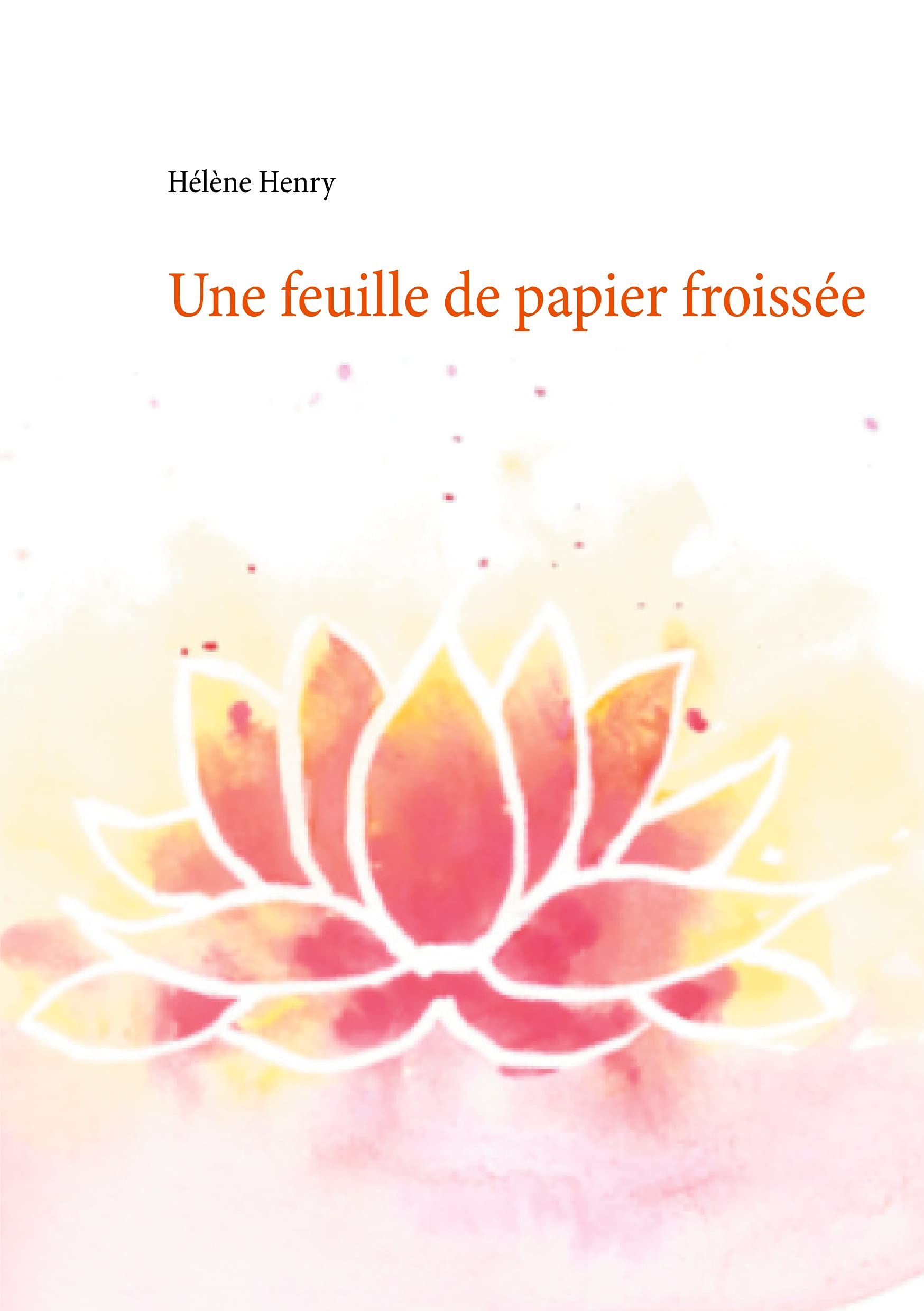 Une feuille de papier froissée book