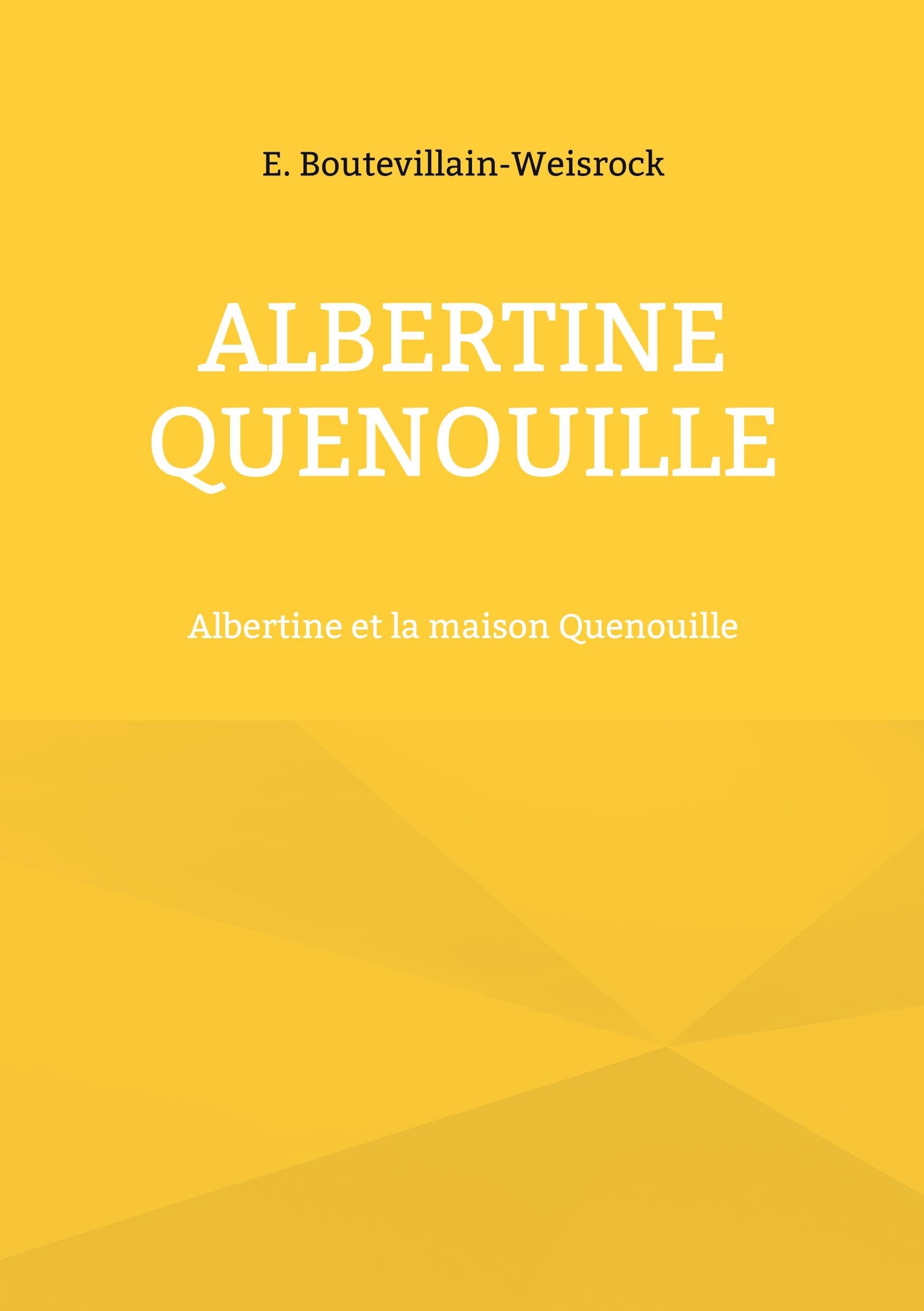 Albertine Quenouille: Albertine et la maison Quenouille book