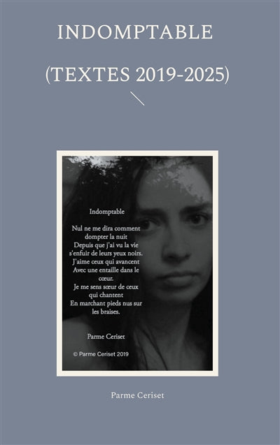 Product Image: Indomptable (textes 2019-2025)
