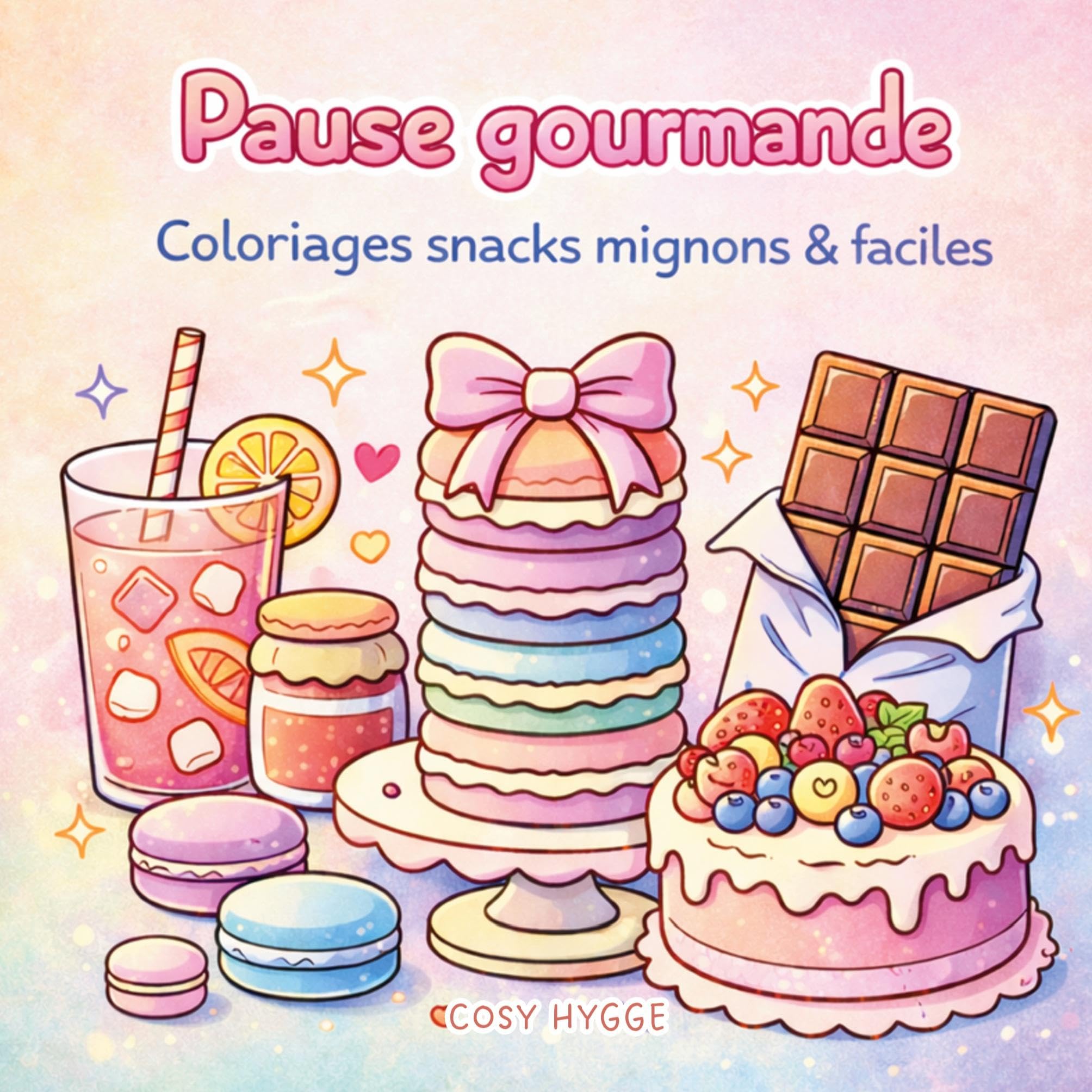 Pause gourmande: Coloriages Snacks mignons & faciles Lifestyle