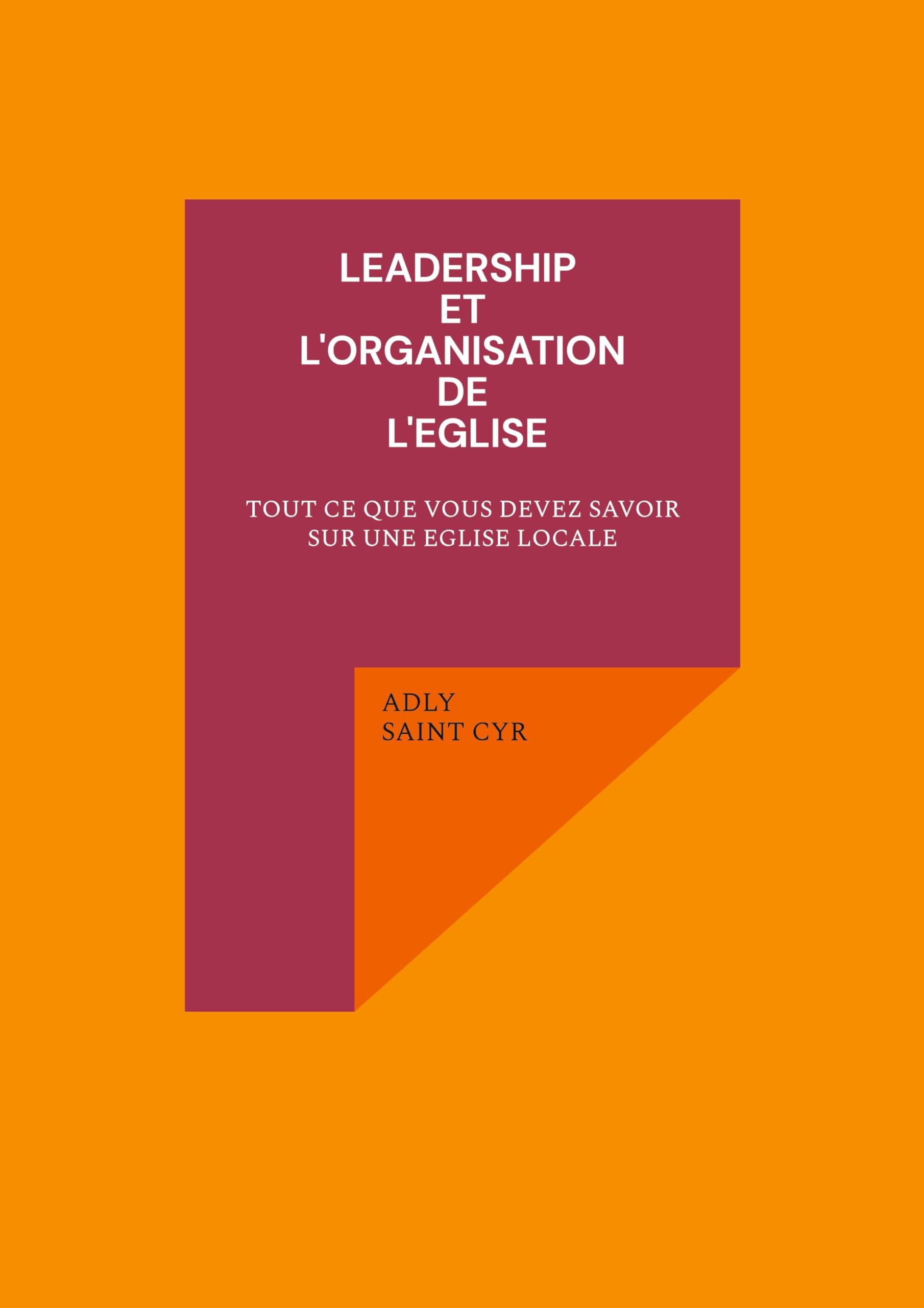Leadership et l'organisation de l'eglise Religion & Esotericism
