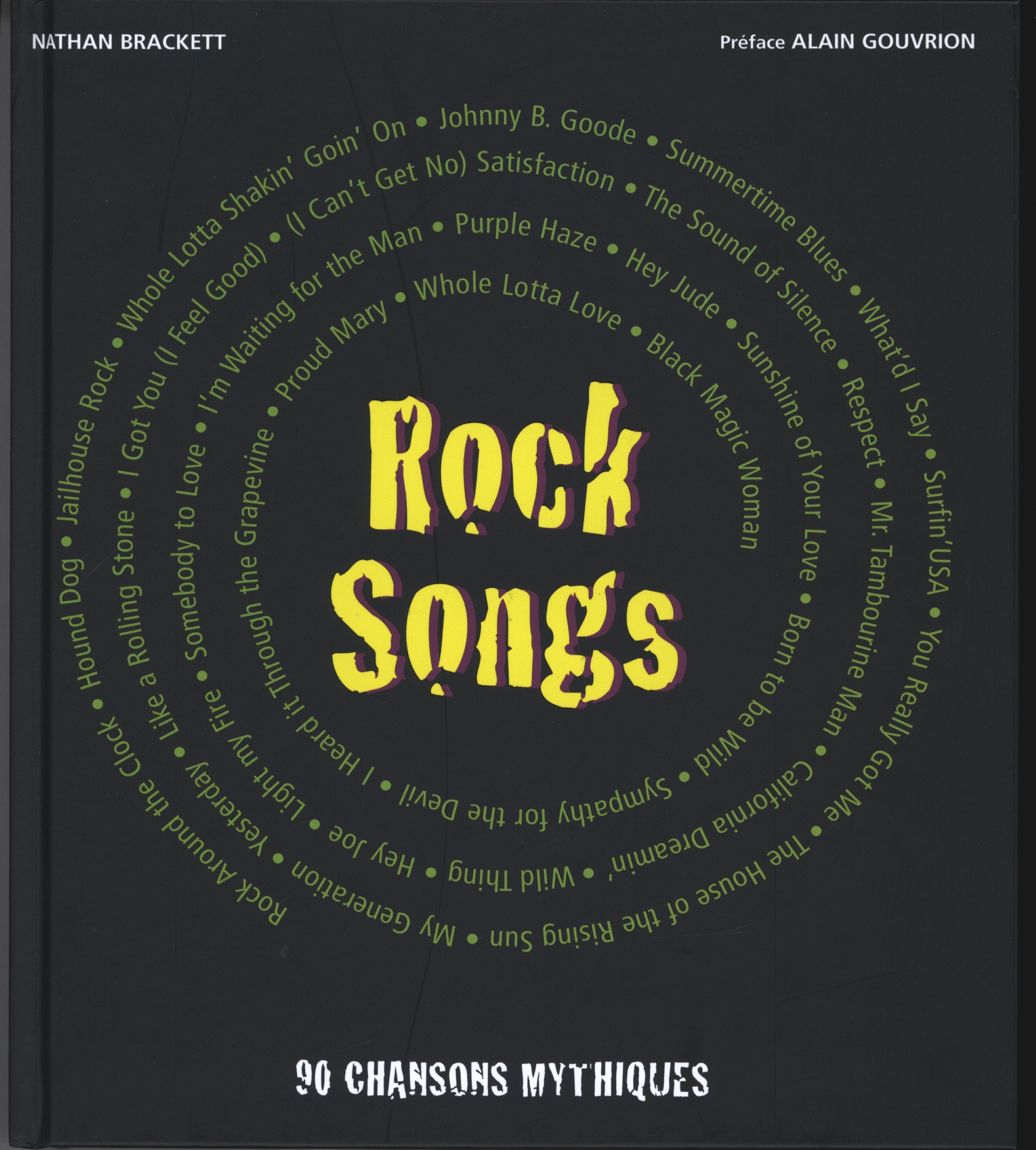 Rock Songs: 90 chansons mythiques Sheet Music
