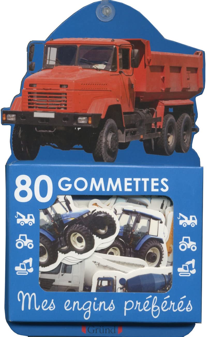 Mes gommettes - mes engins préférés 1 - camion rouge: 80 gommettes Hobbies & Crafts