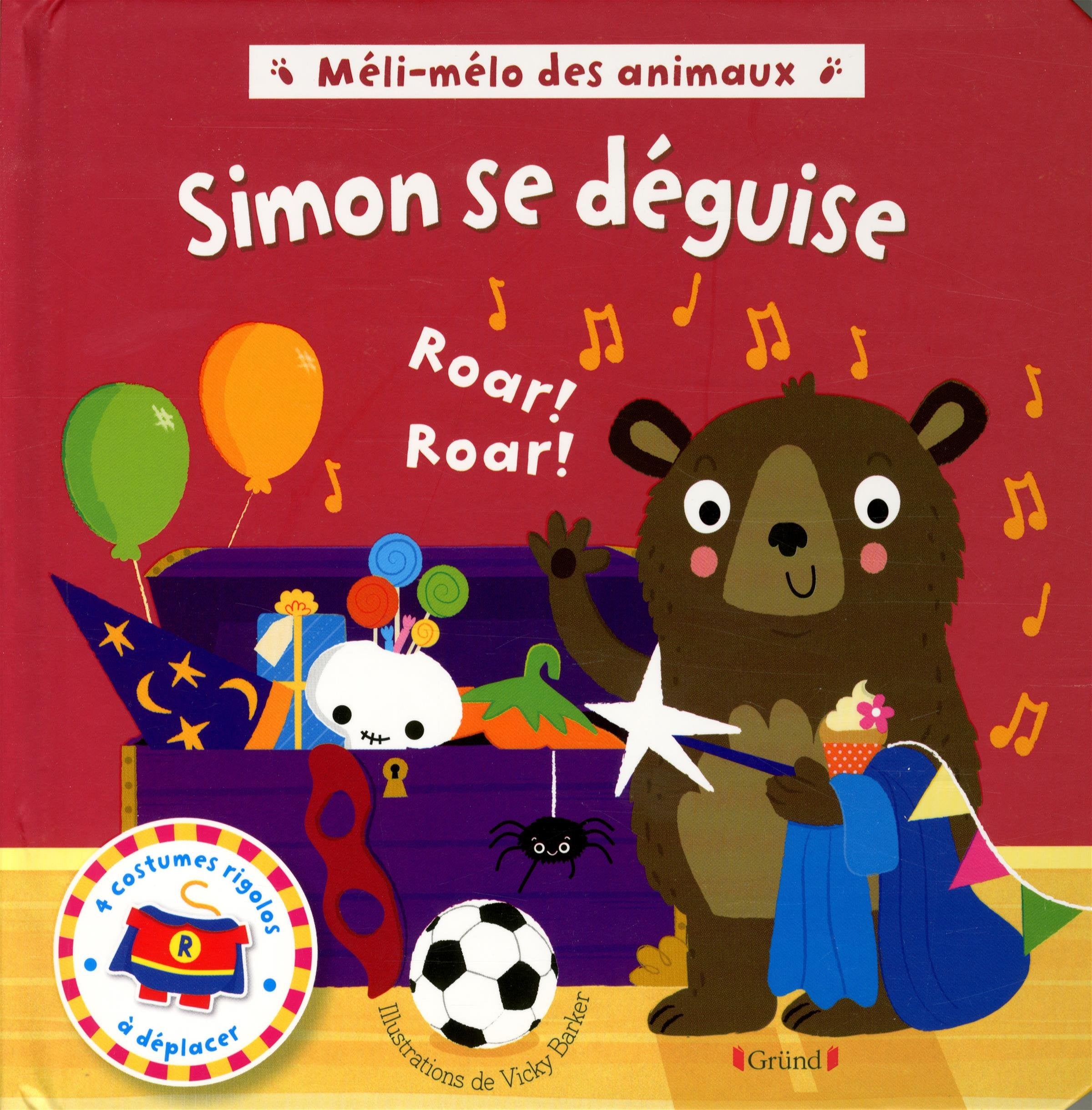 Méli-mélo des animaux - Simon se déguise Non-fiction