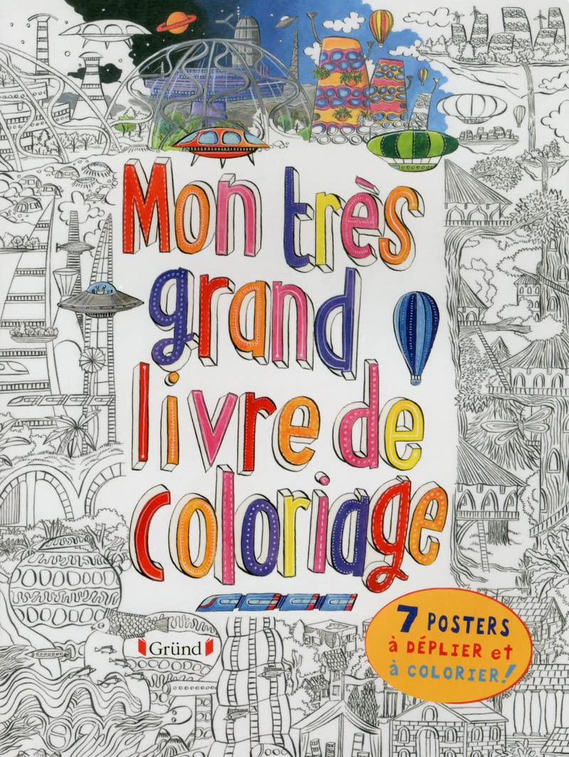 Mon très grand livre de coloriage 2 book